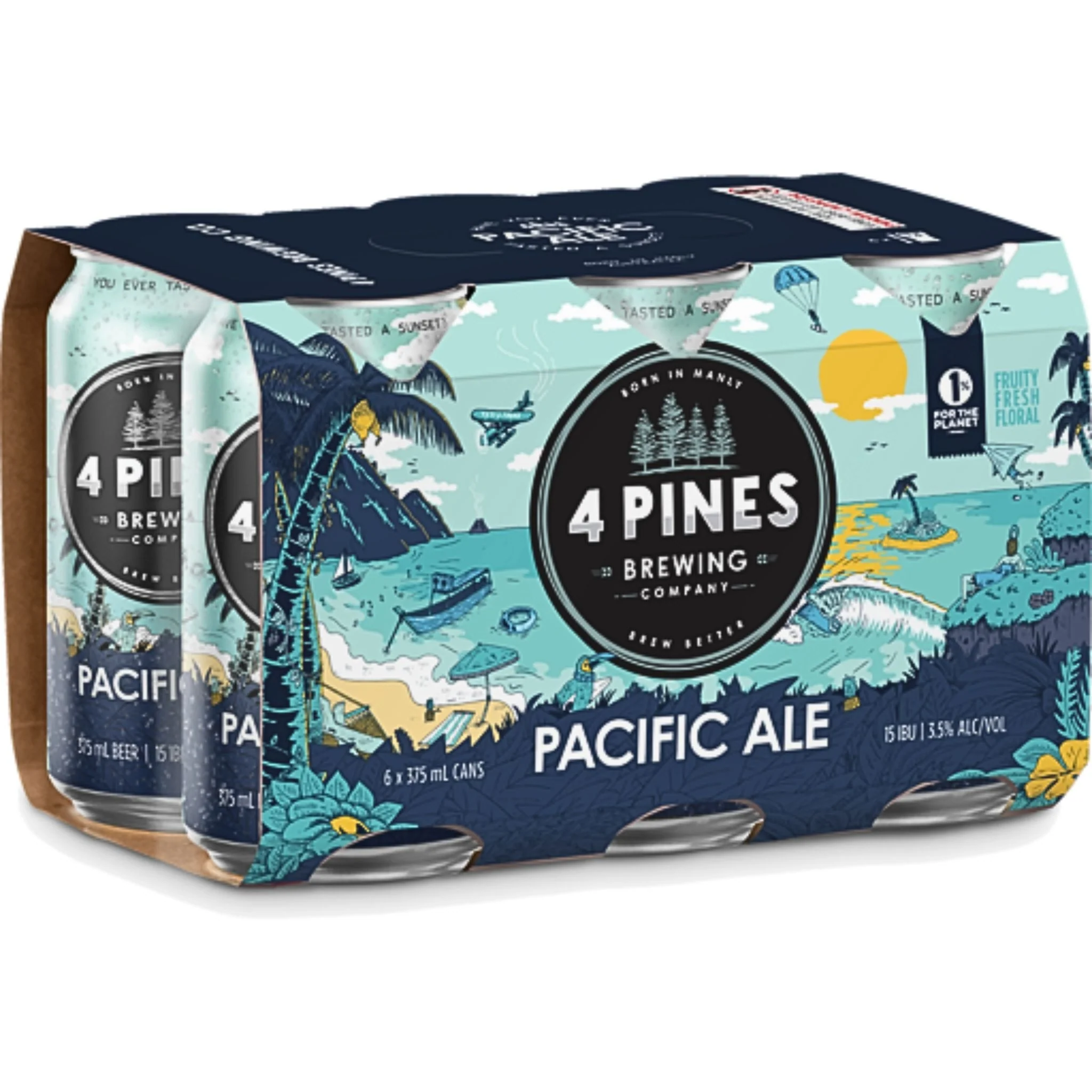 4 Pines Pacific Ale Cans 6pk