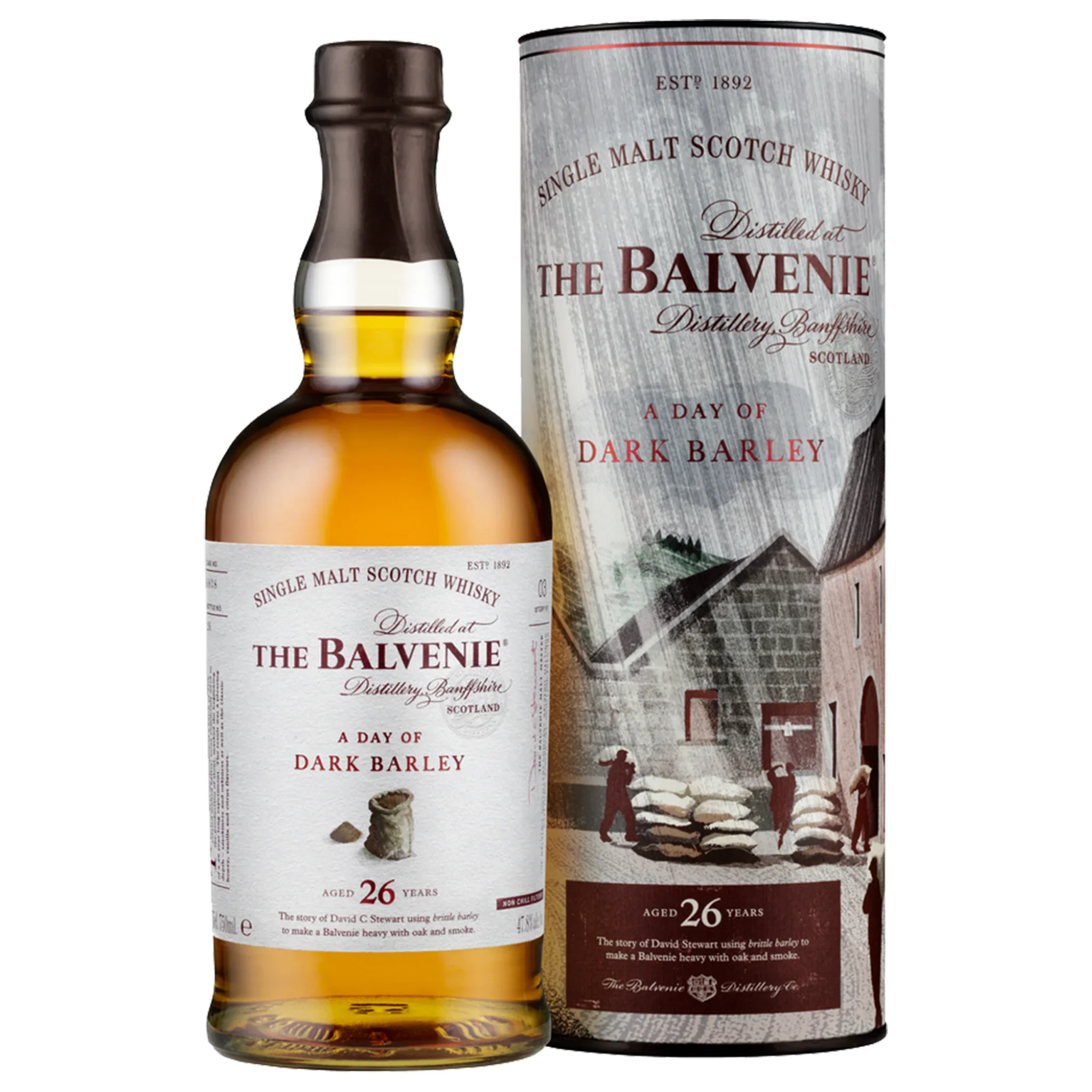 Balvenie 26 Year Old A Day of Dark Barley Single Malt Scotch Whisky