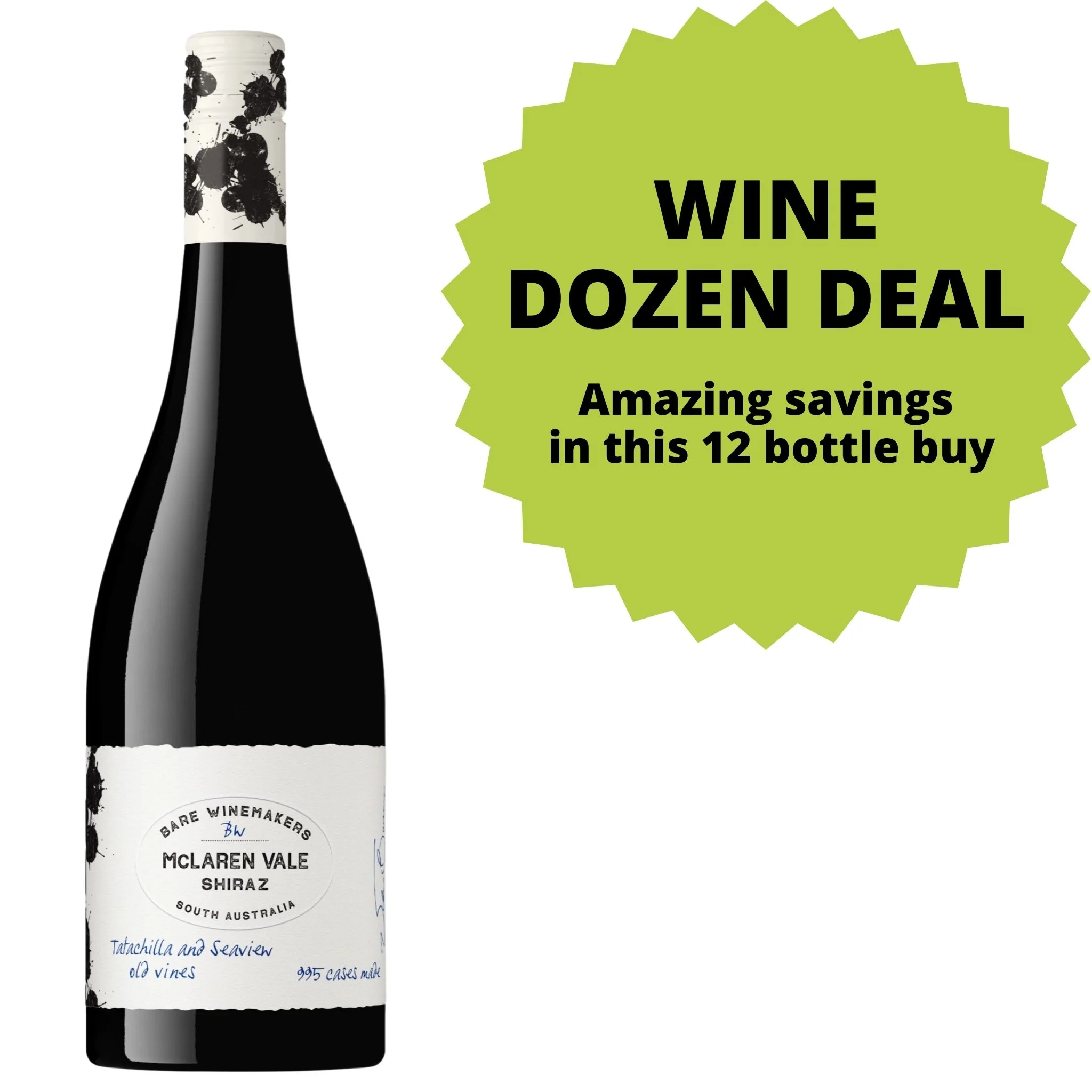 Bare Winemakers Shiraz DOZEN DEAL