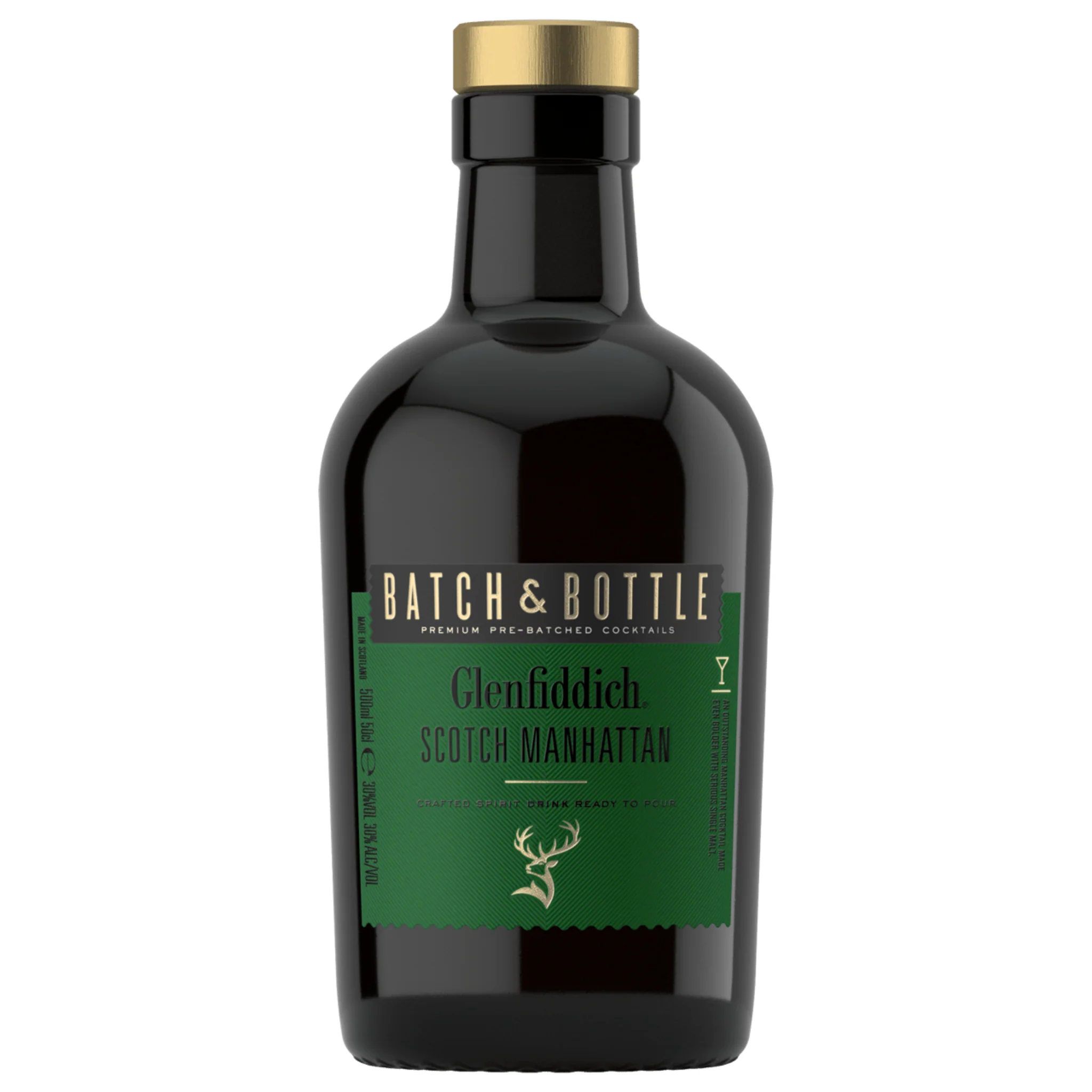 Batch & Bottle Glenfiddich Scotch Manhattan