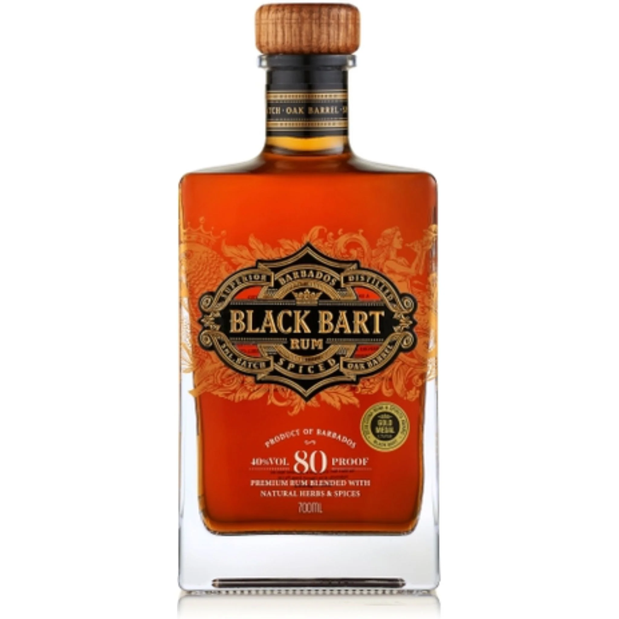 Black Bart Spiced Rum 700ml