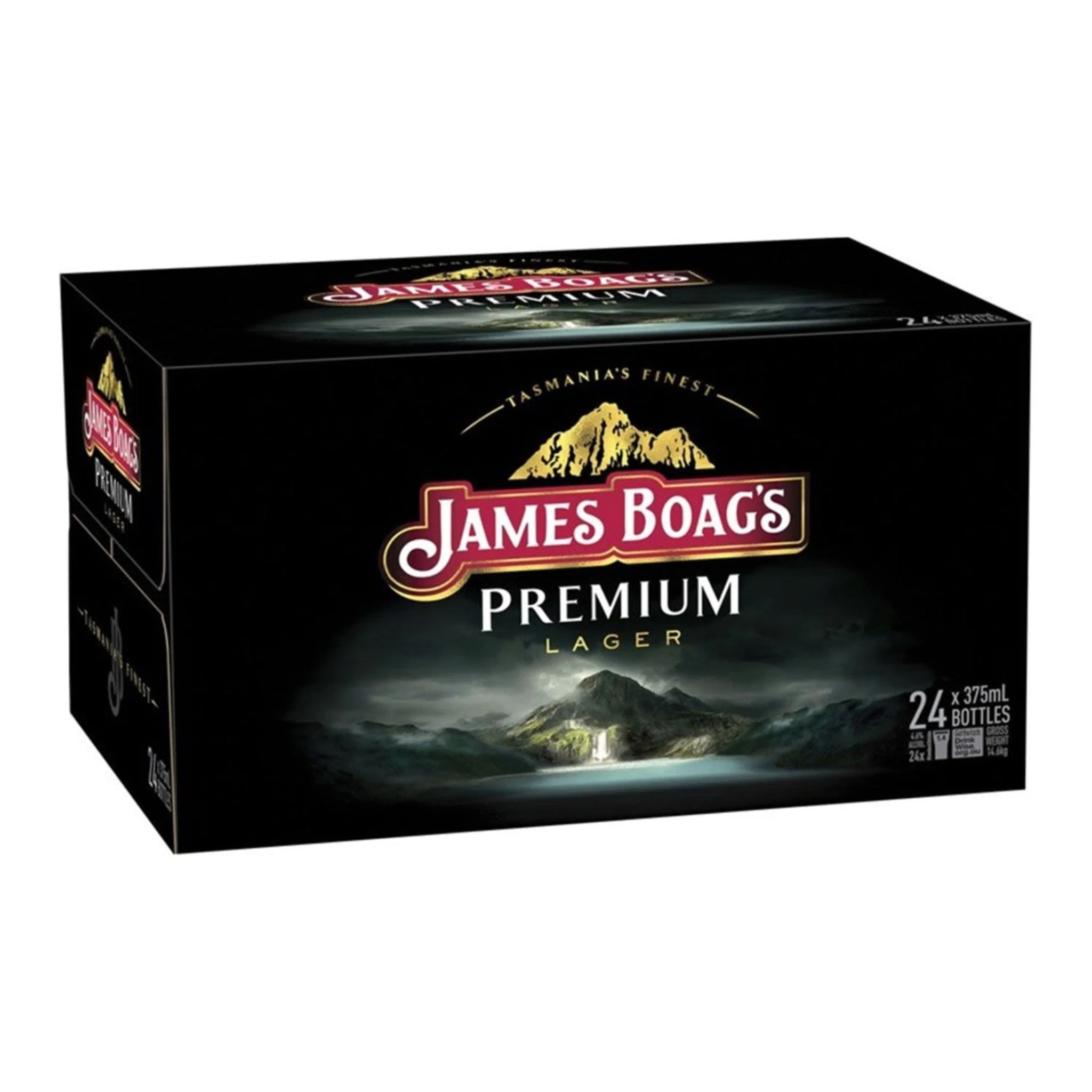 Boags Premium Lager Bottles 24pk