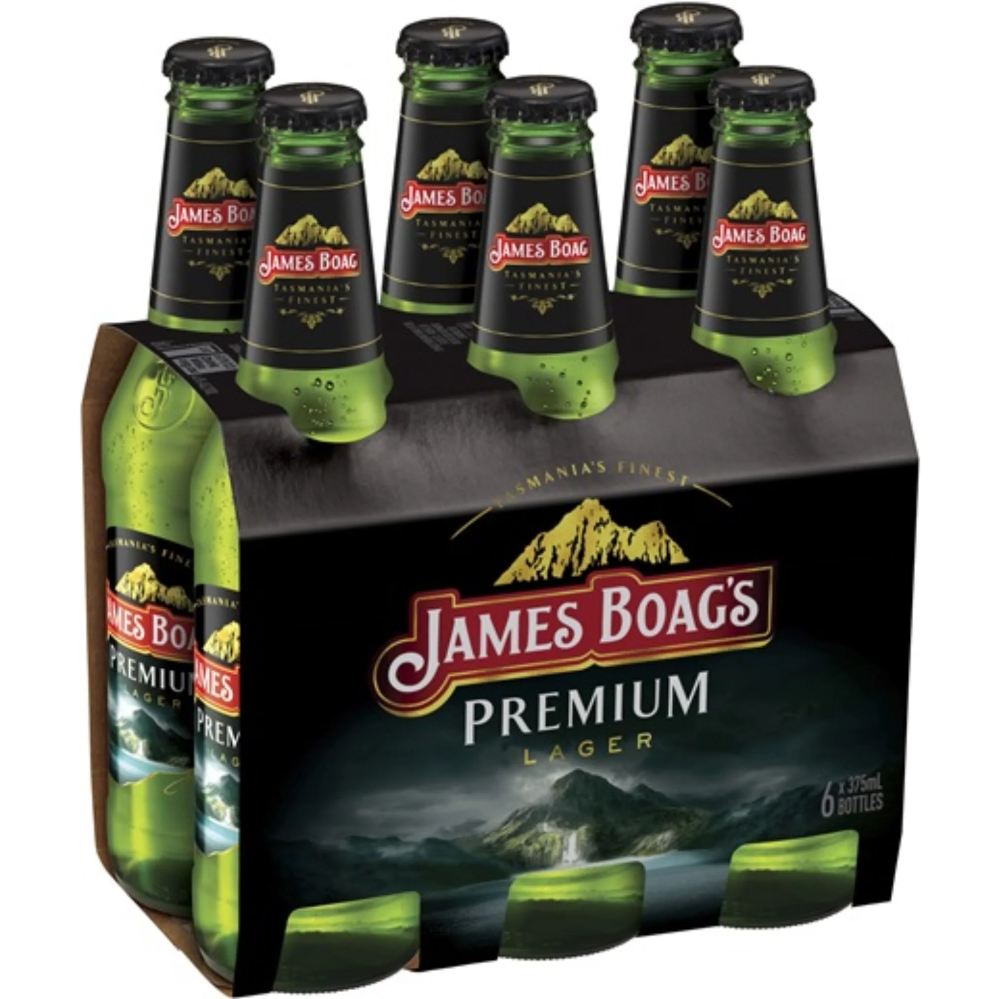 Boags Premium Lager Bottles 6pk