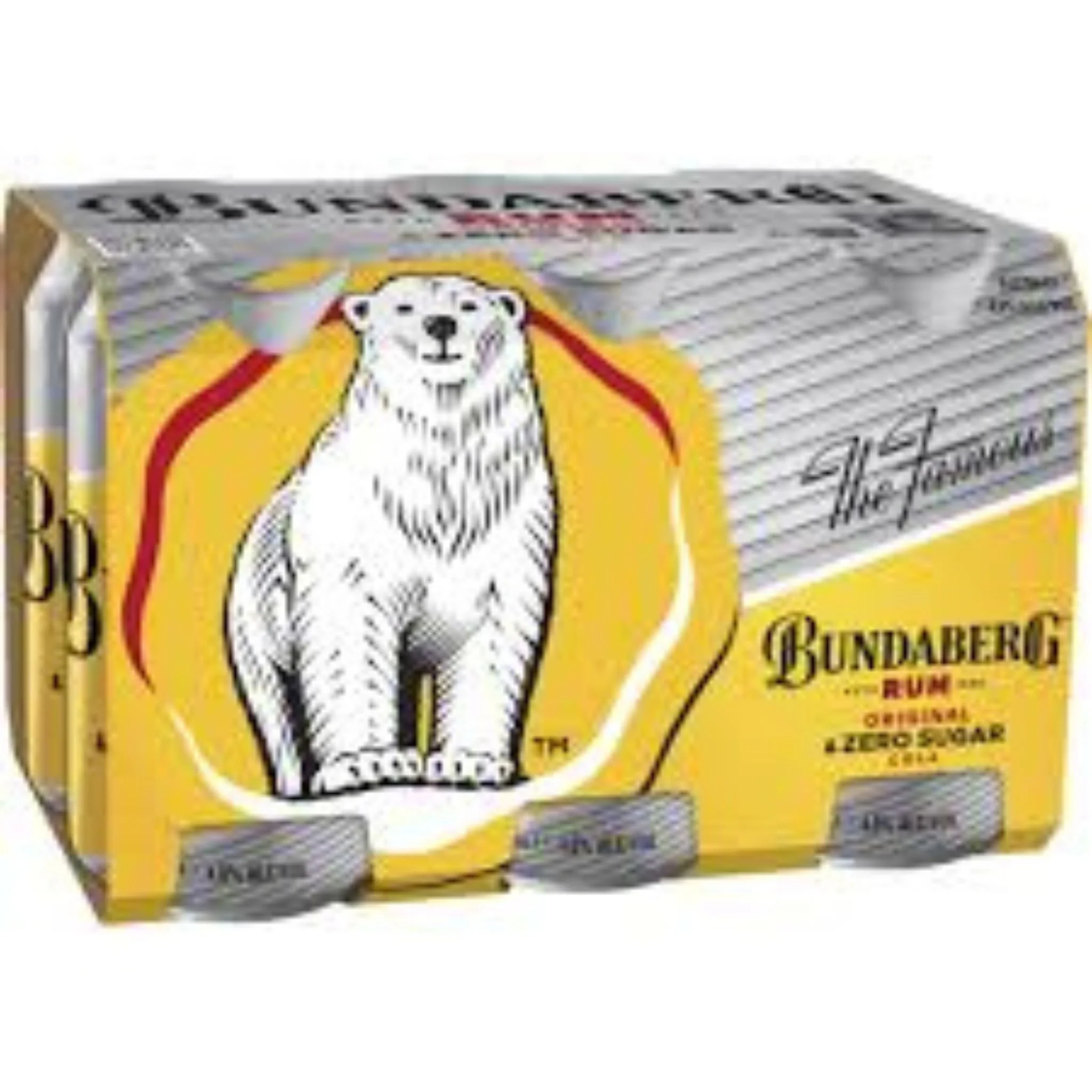 Bundy Bare Can 375ml 6pk