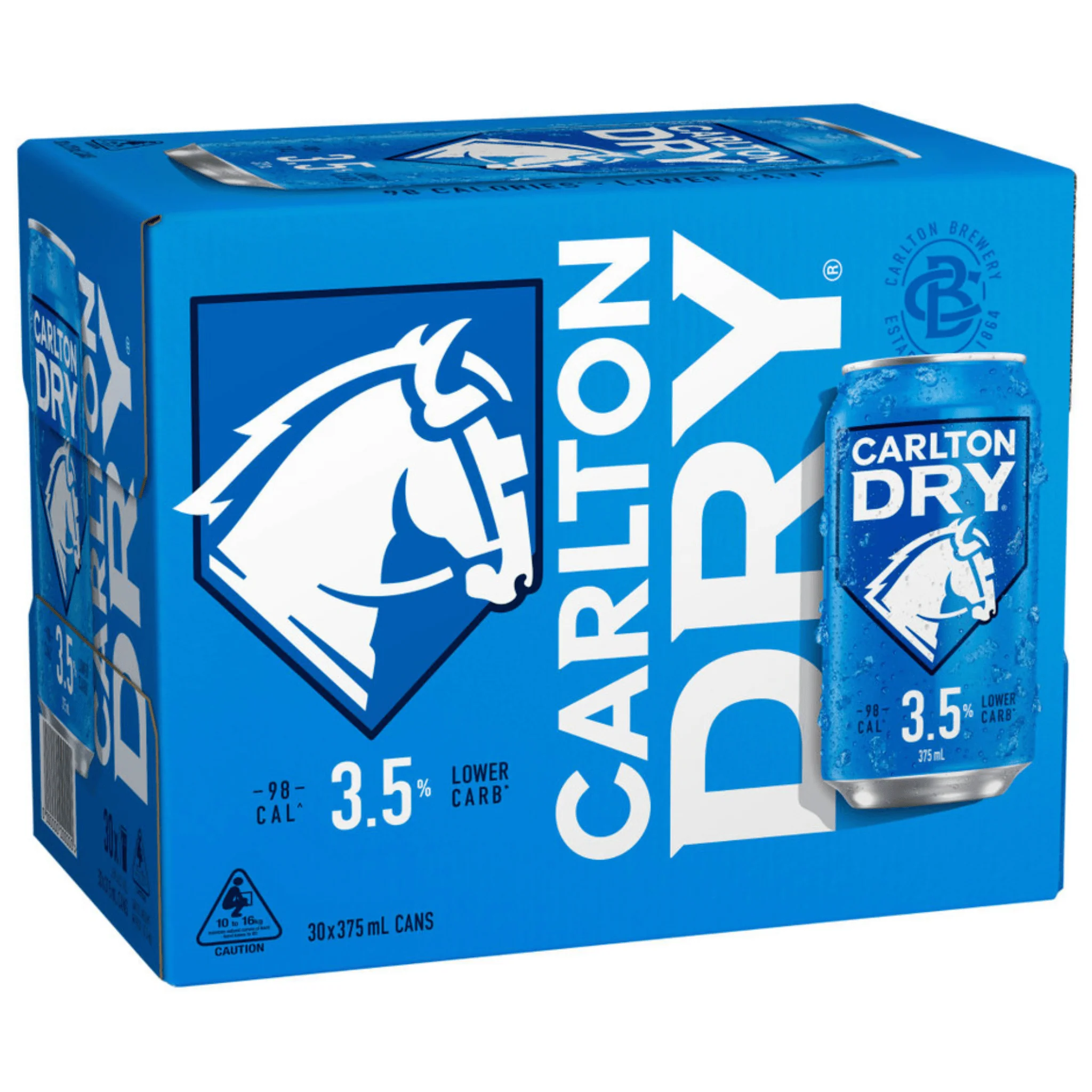 Carlton Dry 3.5% Can 375ml 30pk
