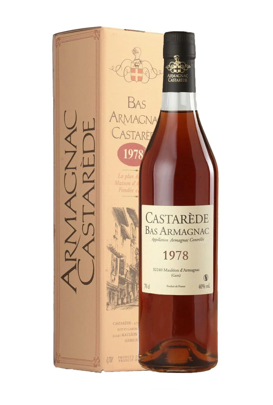 Castarede 1978 Bas Armagnac 40% 700ml