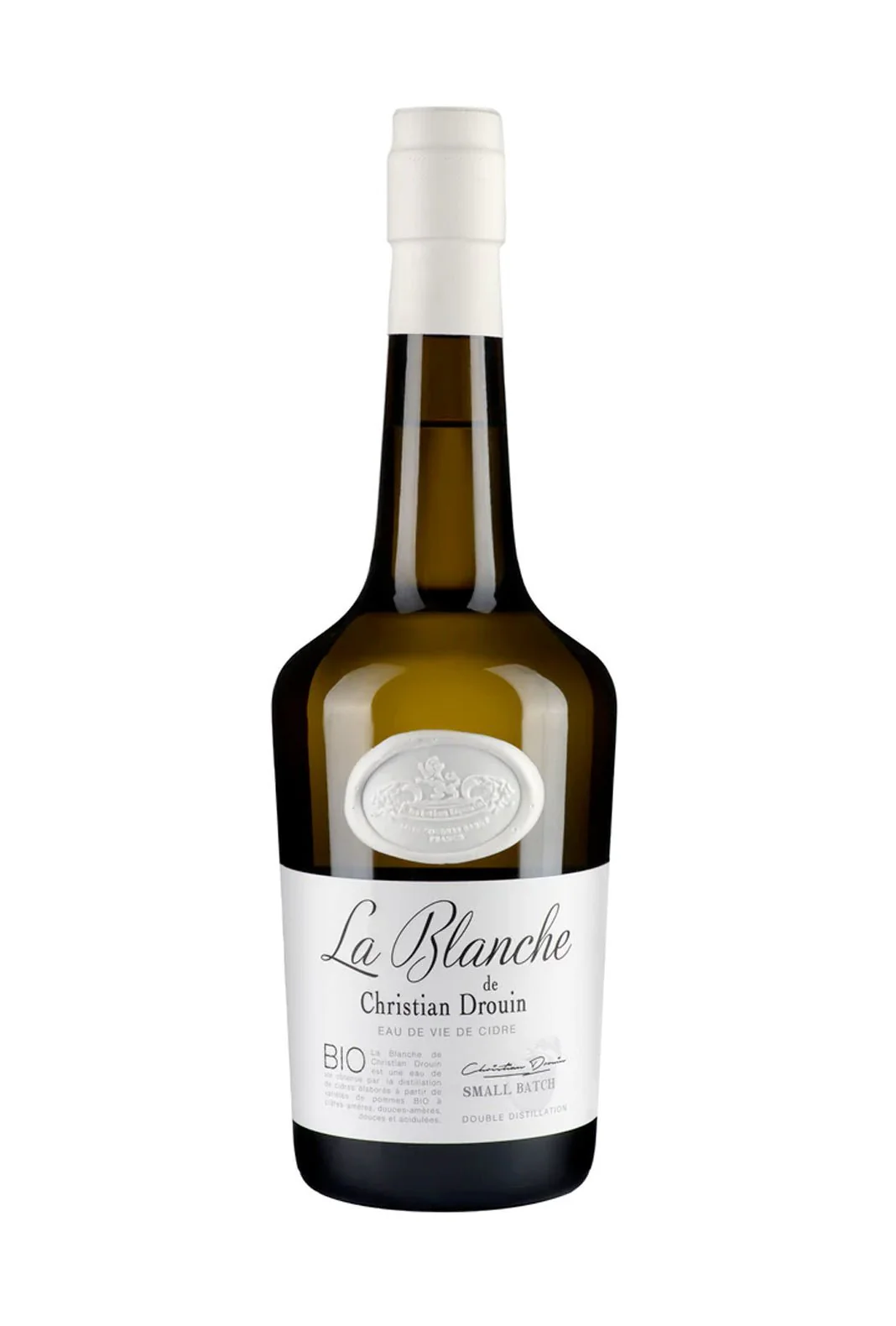 Christian Drouin 'La Blanche' Bio Organic Unaged Calvados 40% 700ml