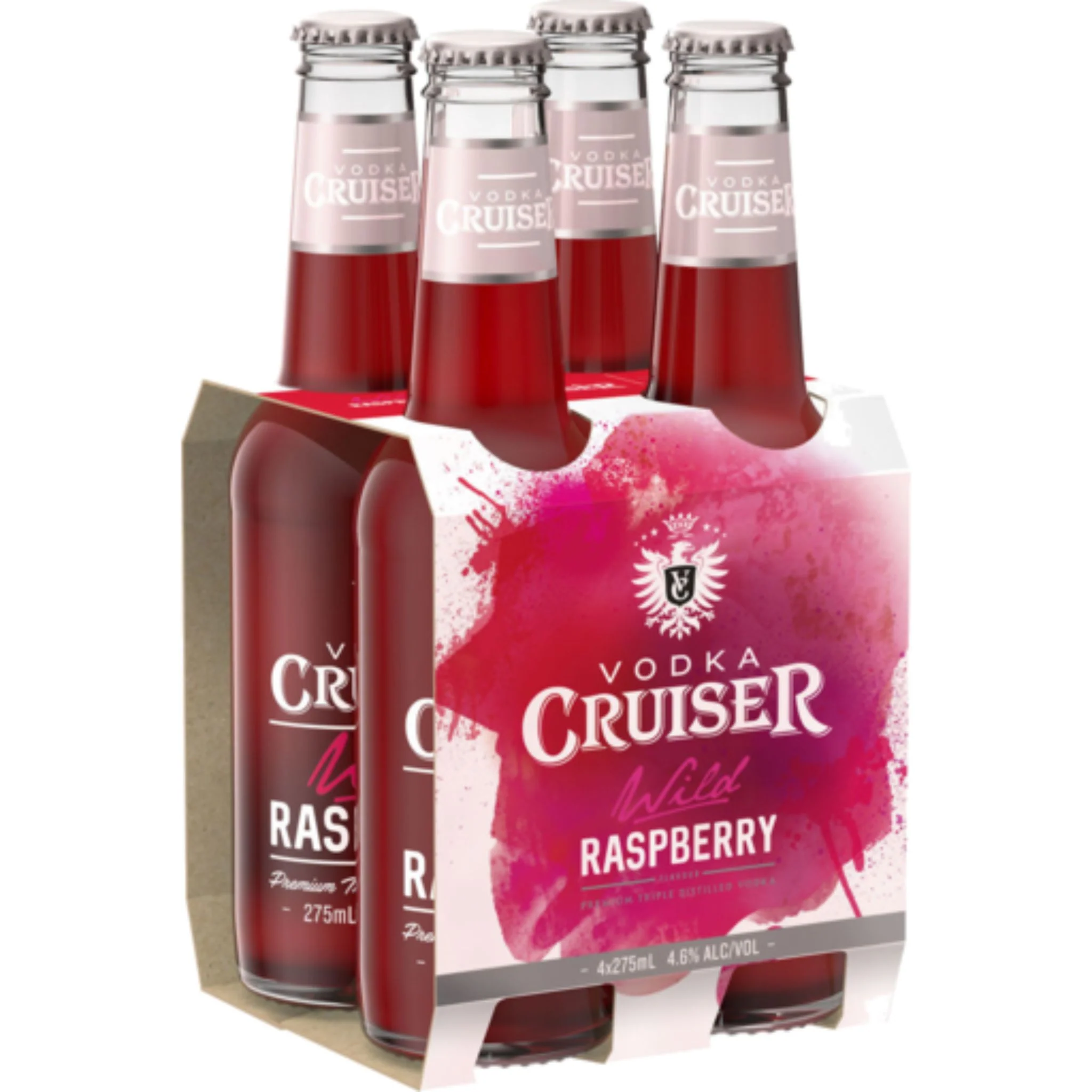 Vodka Cruiser Wild Raspberry 4pk