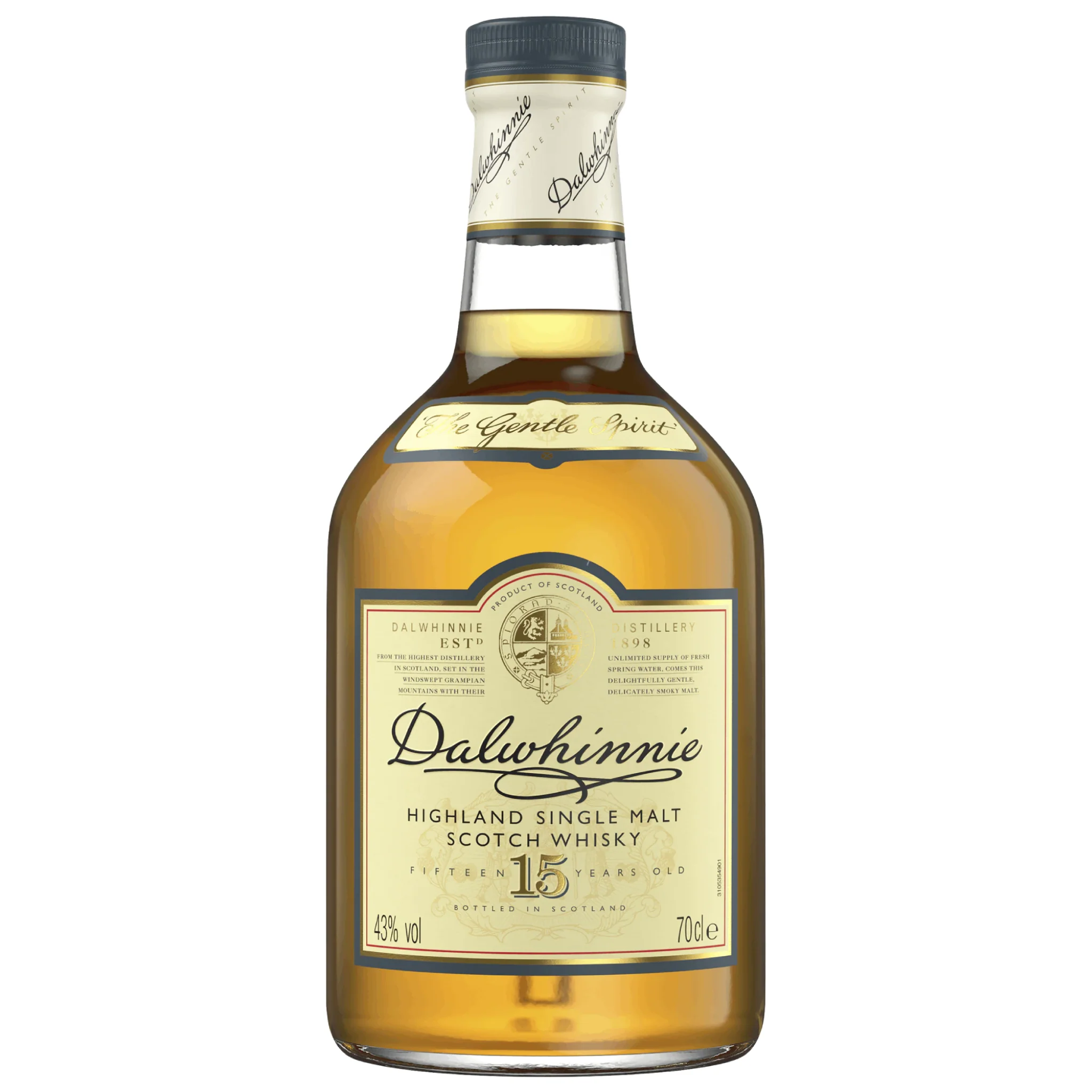 Dalwhinnie 15 Year Old Single Malt Scotch Whisky