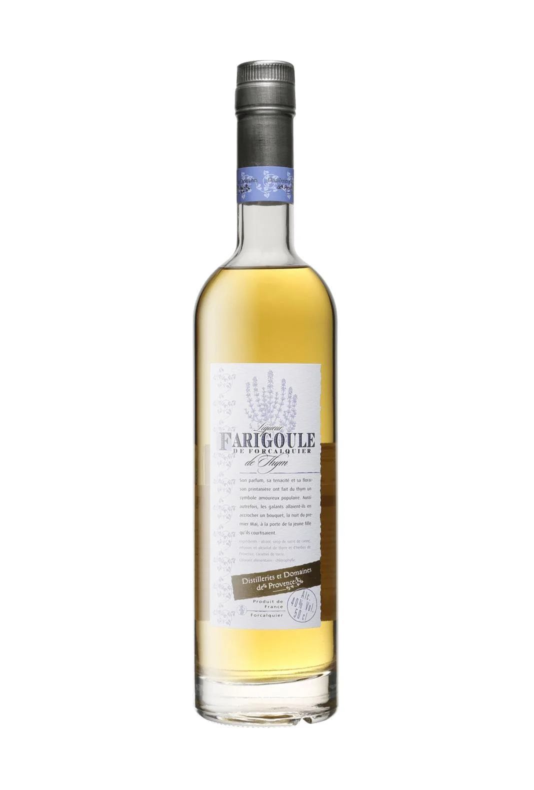 Distillerie et Domaines de Provence Farigoule (Thyme) Liqueur 40% 500ml