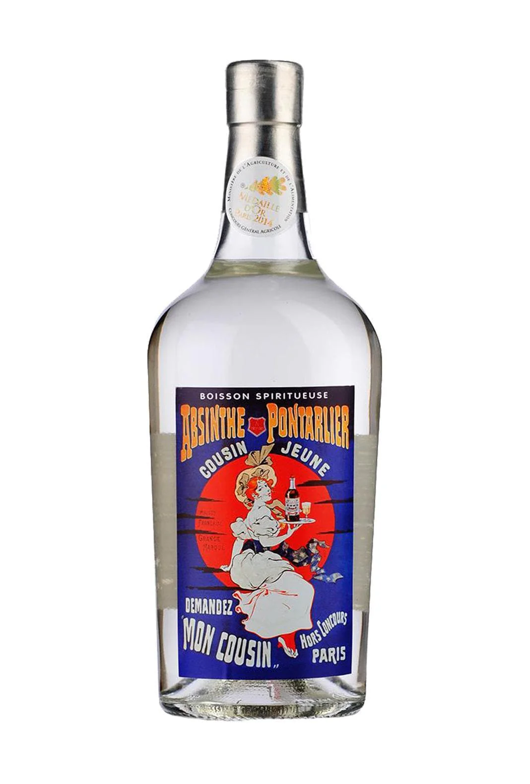 Distillerie Pernot Absinthe Cousin Jeune (Artemisia Absinthium & green anise) 65% 700ml