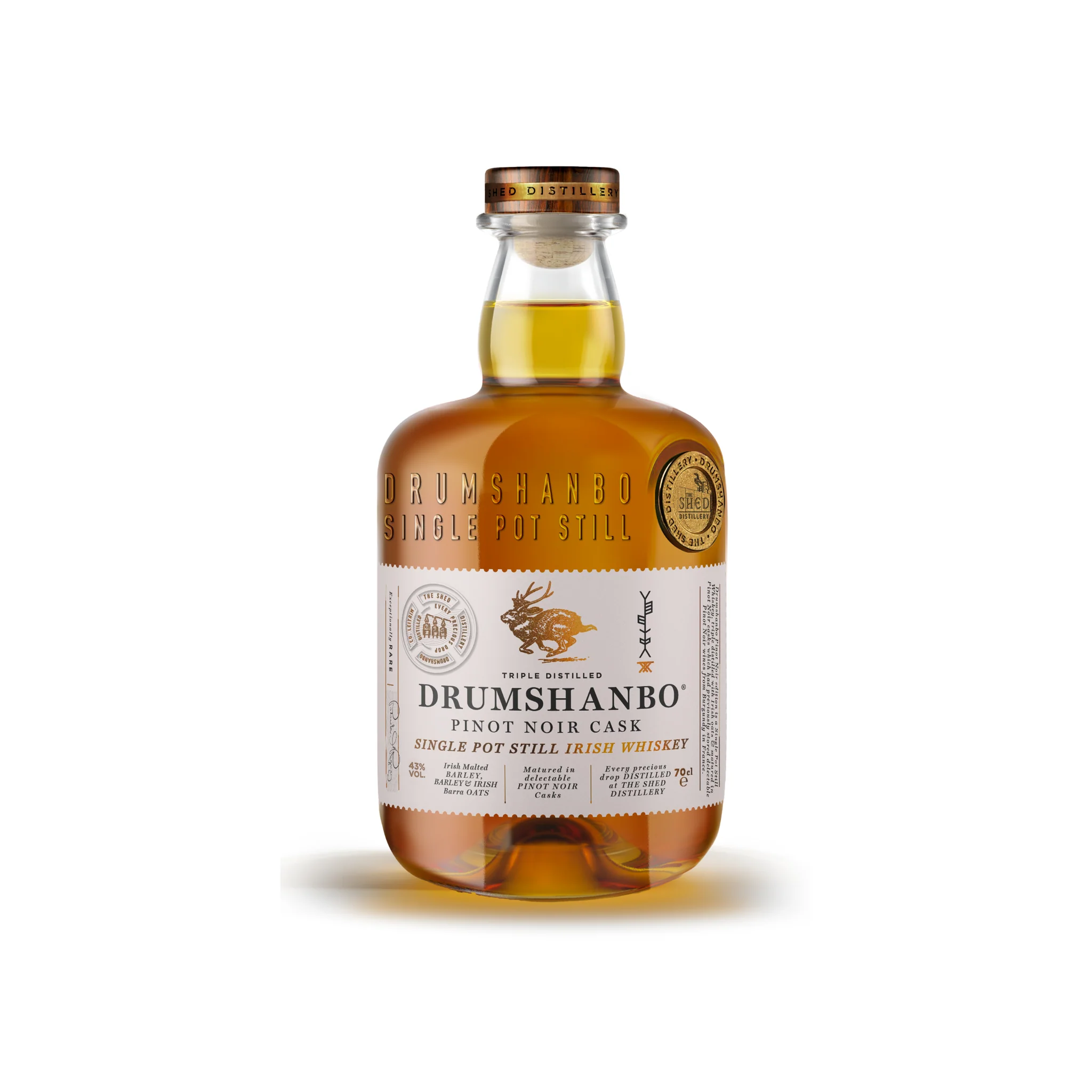 Drumshanbo Pinot Noir Cask Single Pot Still Irish Whiskey – Sense of Taste Australian Exclusive
