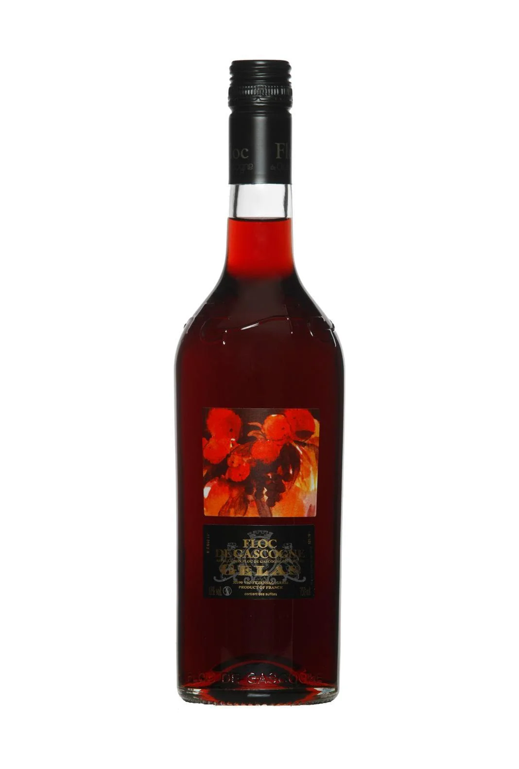 Gelas Floc de Gascogne Rose (Pink Mistelle) (Armagnac + Fresh red grape juice) 750ml 17%
