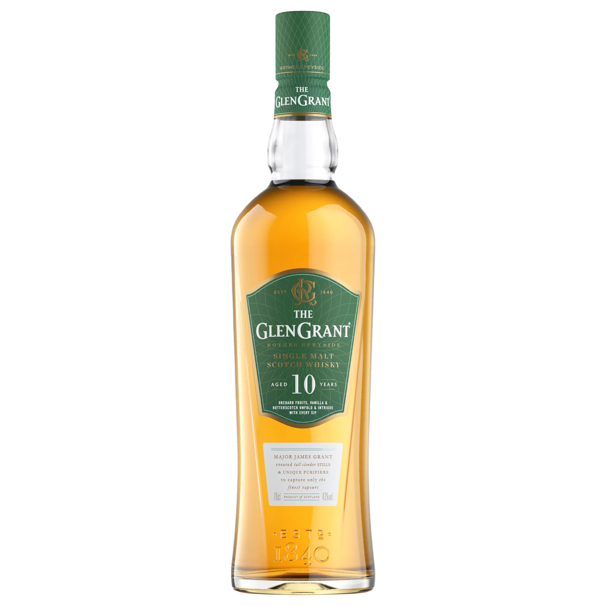 Glen Grant 10 Year Old Single Malt Scotch Whisky