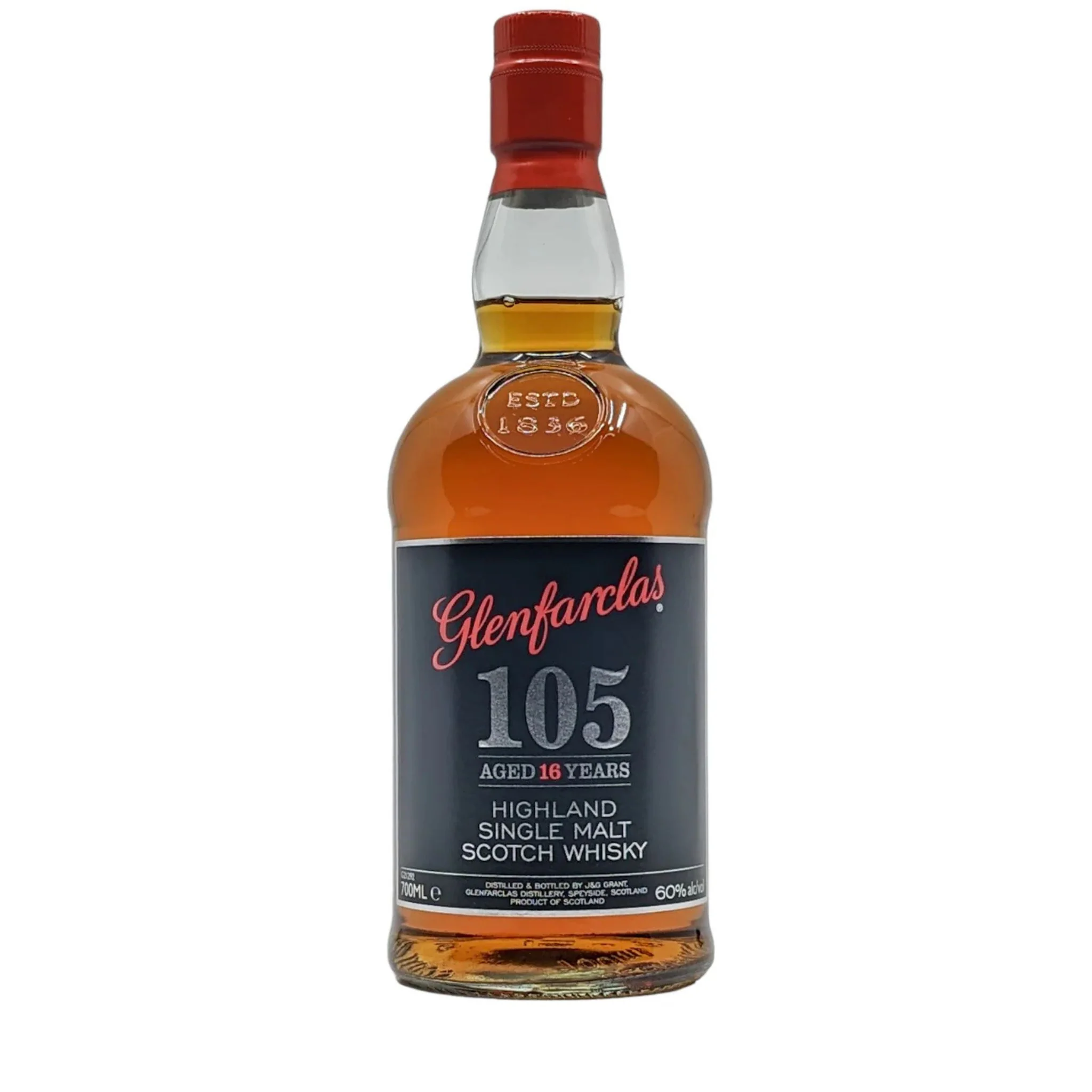Glenfarclas Scotch 105 16 Year Old Single Malt Scotch Whiskey