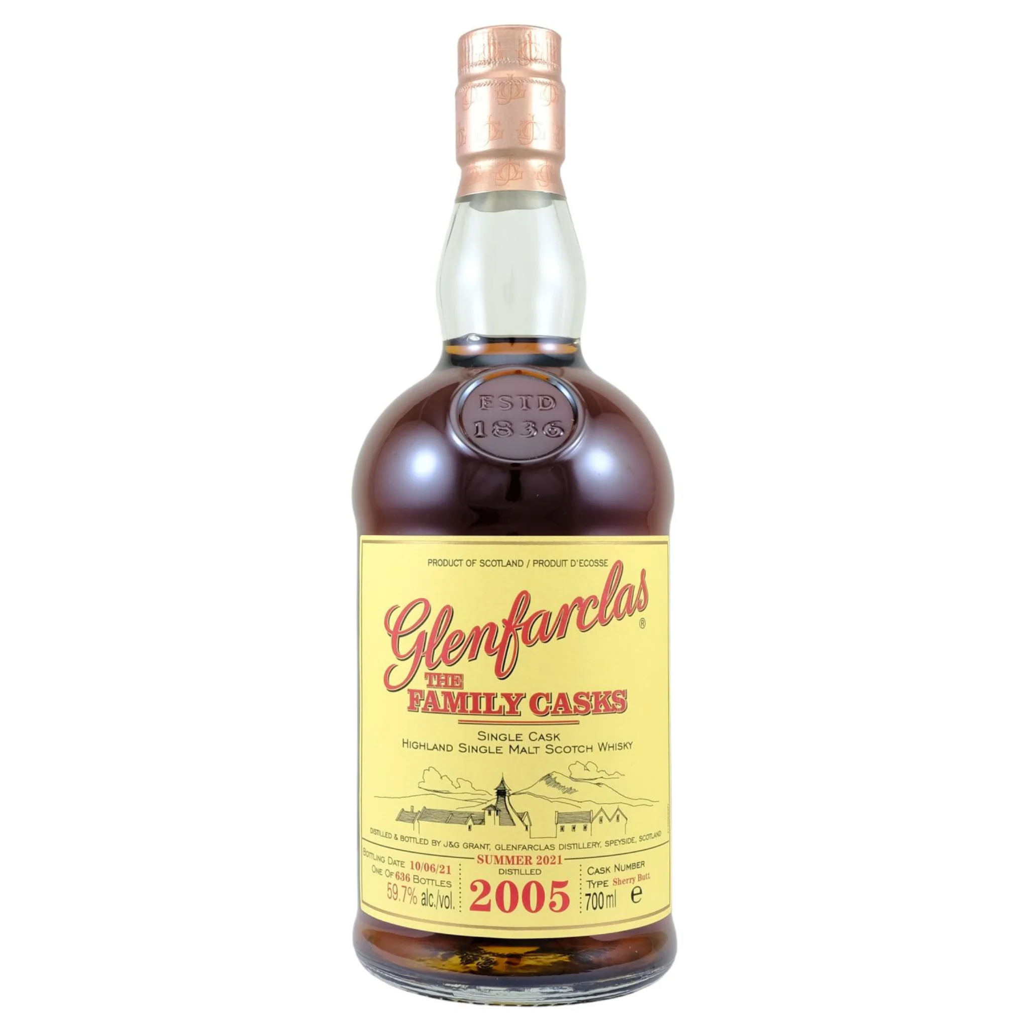 Glenfarclas The Family Casks 2005 Single Malt Scotch Whisky Summer 2022 Release