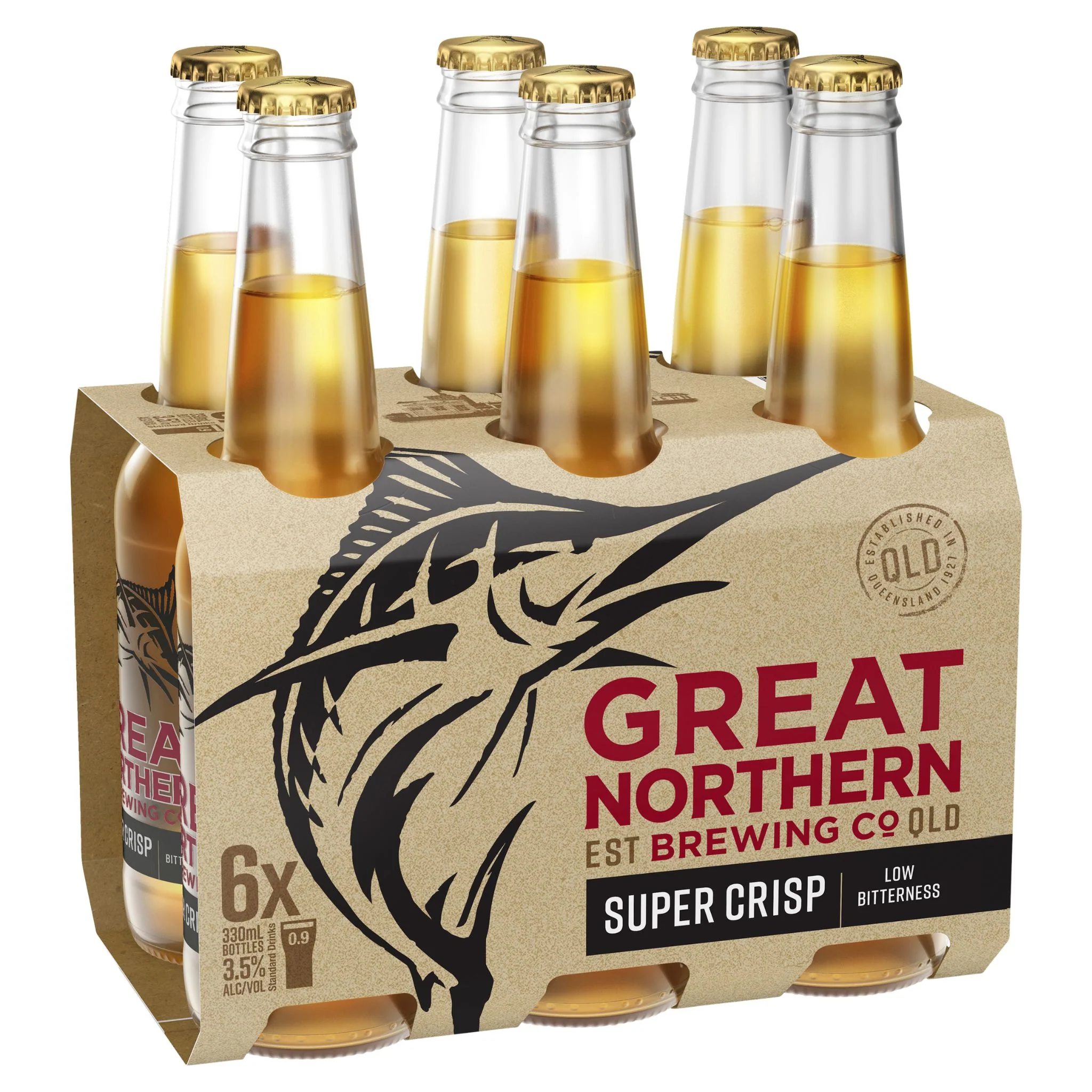 Great Northern Super Crisp Bottles 6pk
