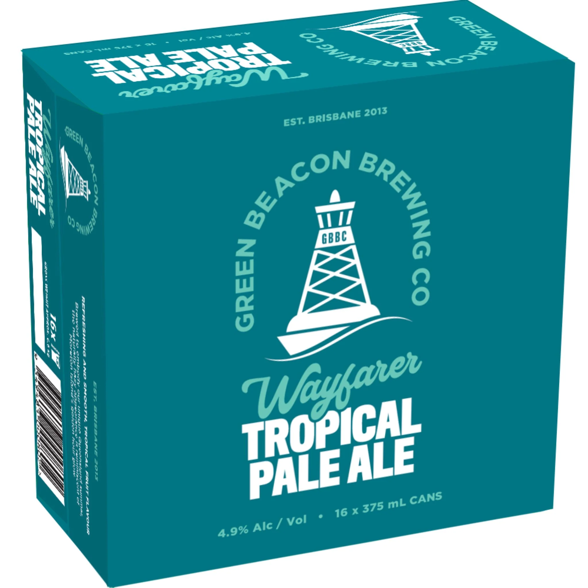 Green Beacon Wayfarer Tropical Pale Ale 16pk