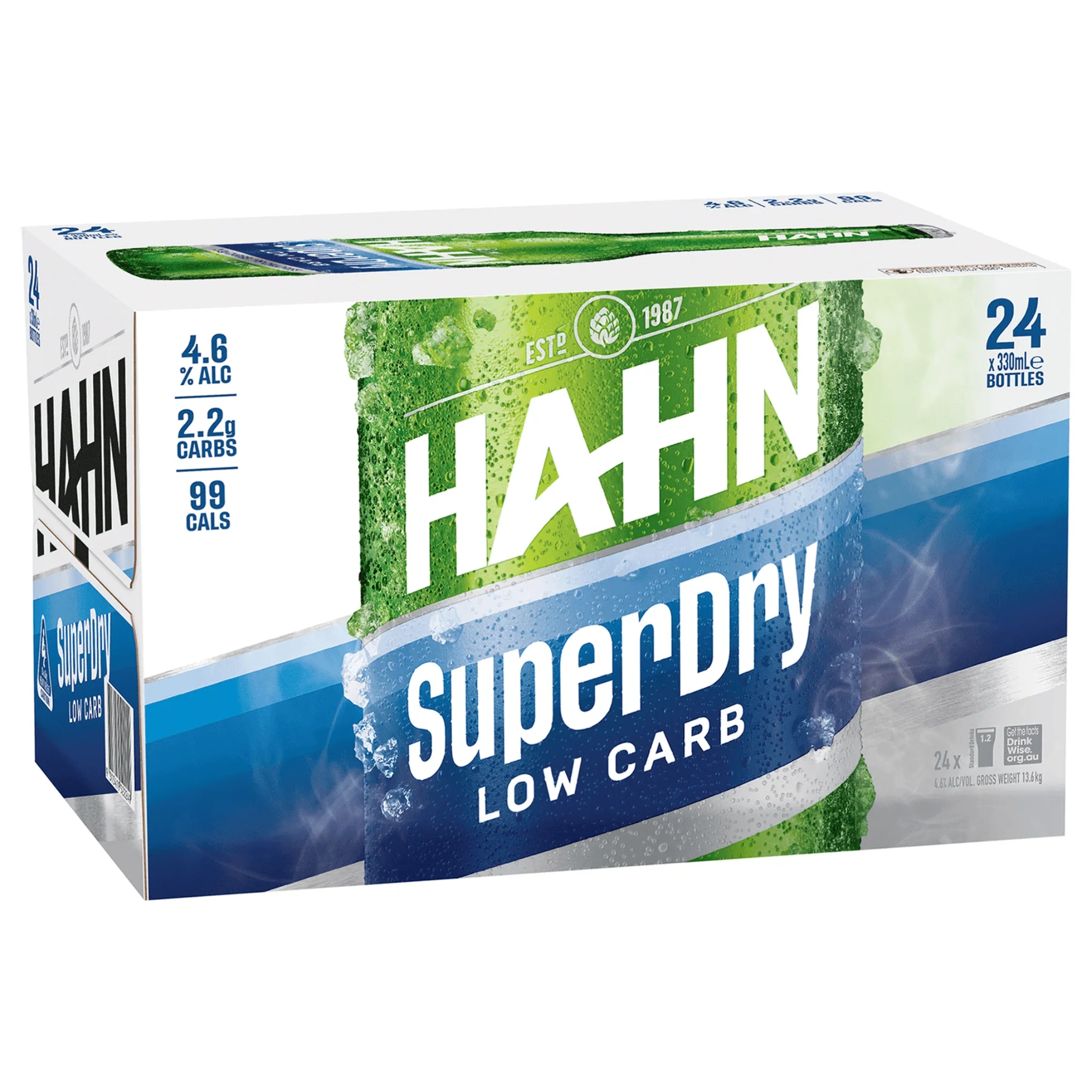 Hahn Super Dry Lager 24pk