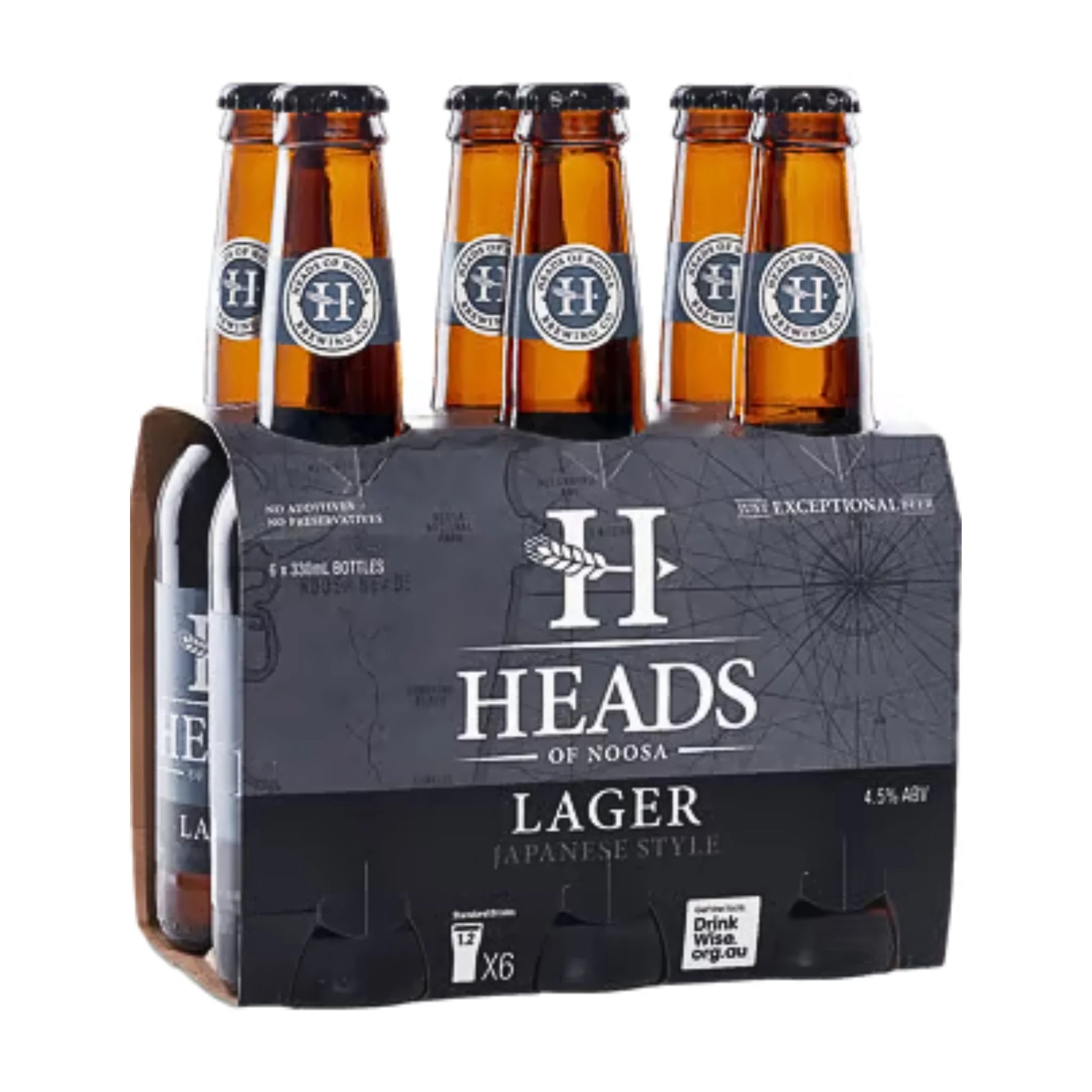 Heads of Noosa Japanese Lager 6pk