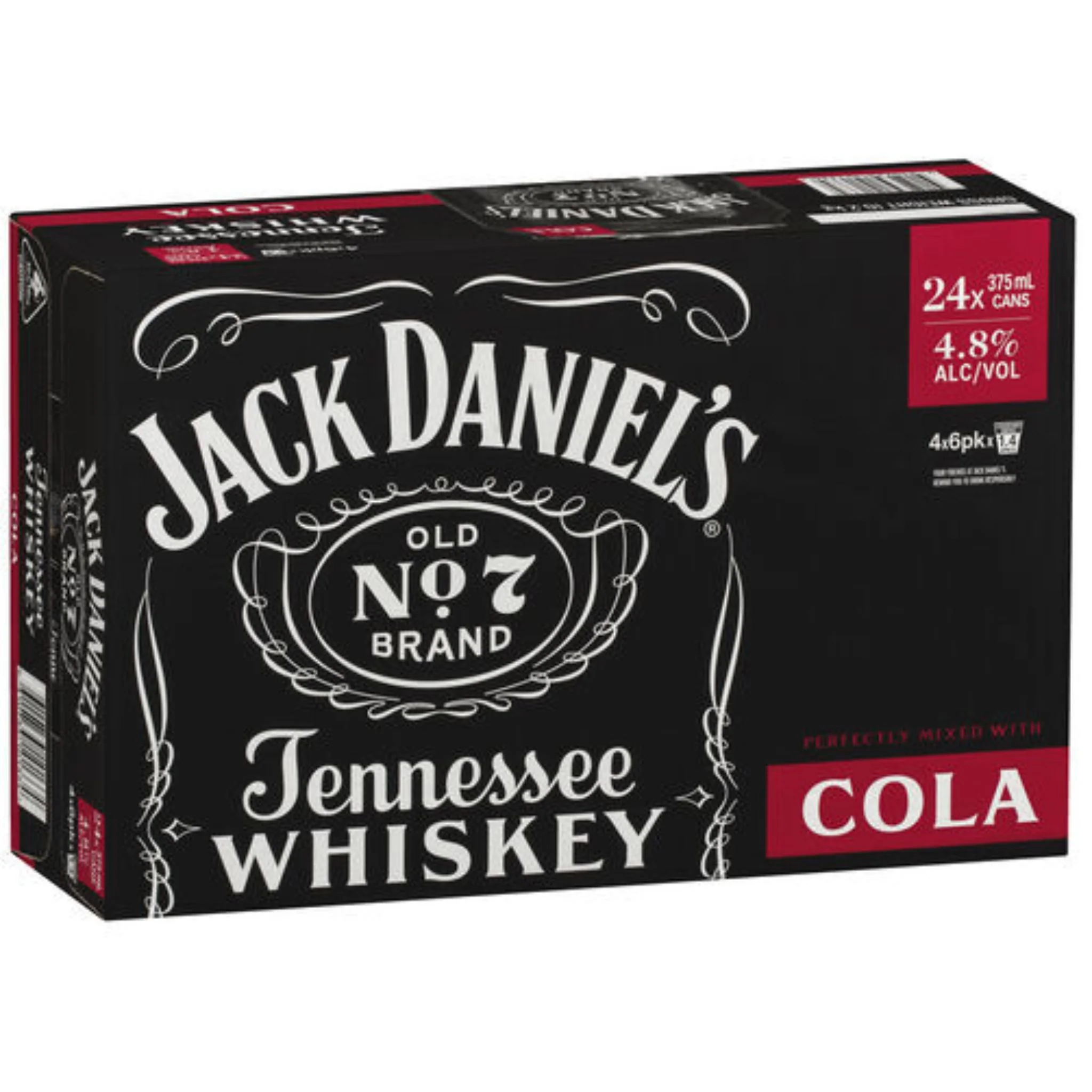 Jack Daniel's and Cola 24pk