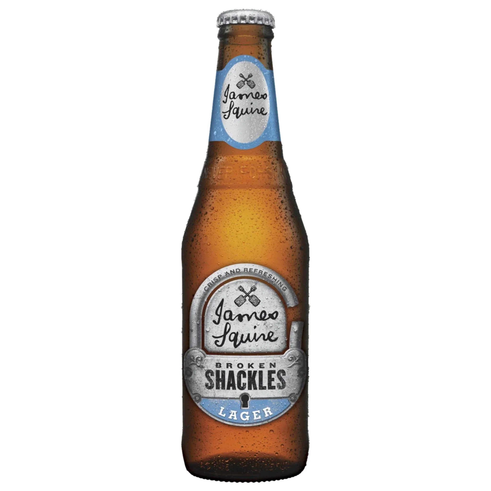 James Squire Broken Shackles Lager Bottle 330ml