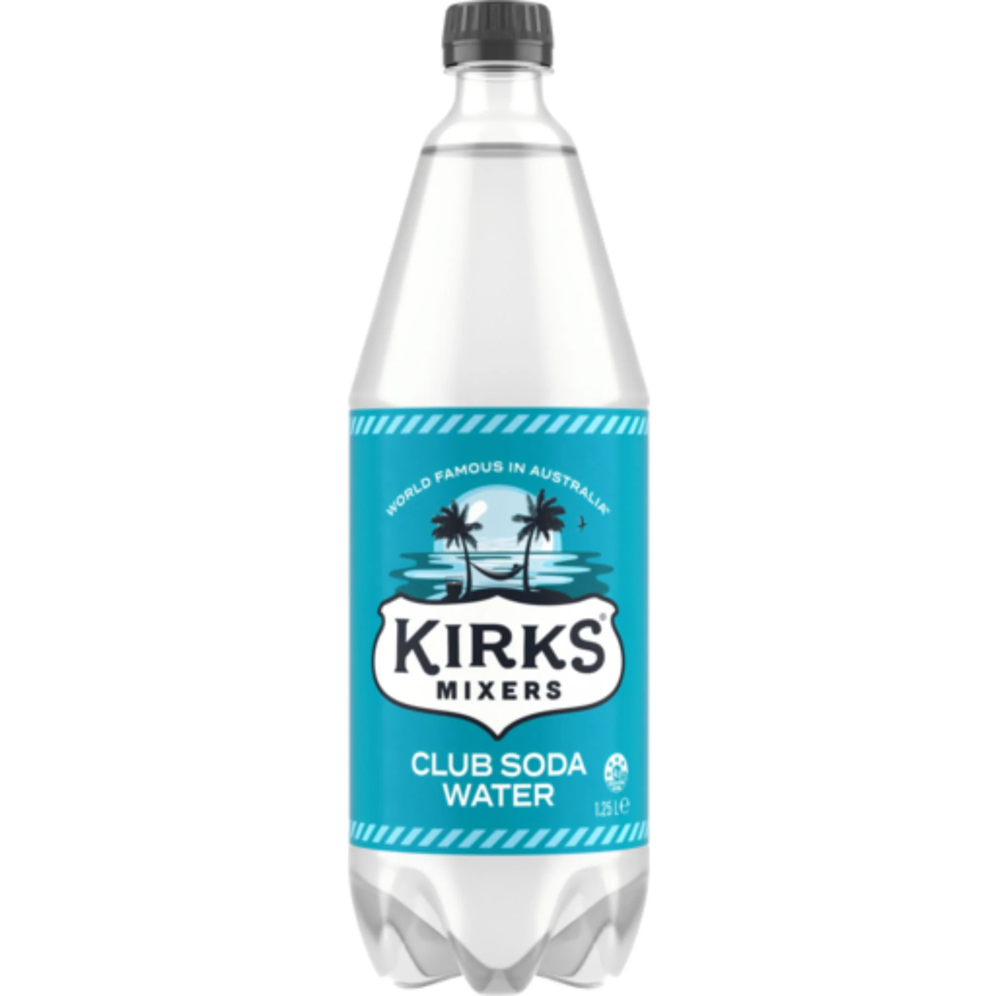Kirks Soda Water 1.25L 12pk