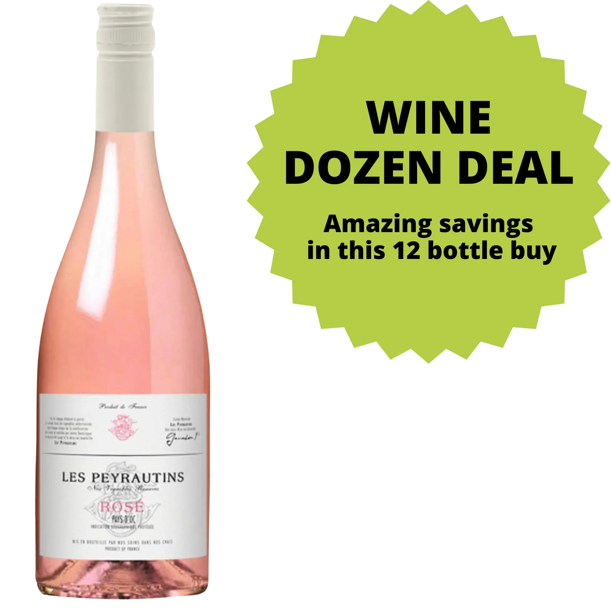 Les Peyrautins Rose DOZEN DEAL