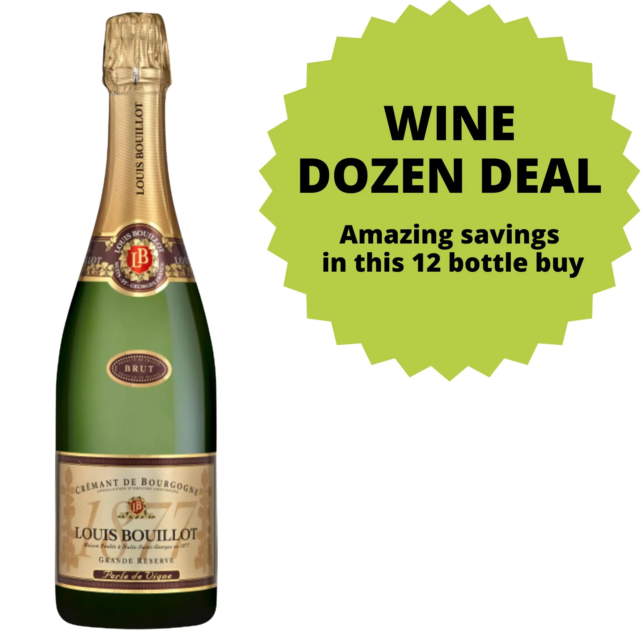 Louis Bouillot Perle de Vigne Grande Reserve DOZEN DEAL