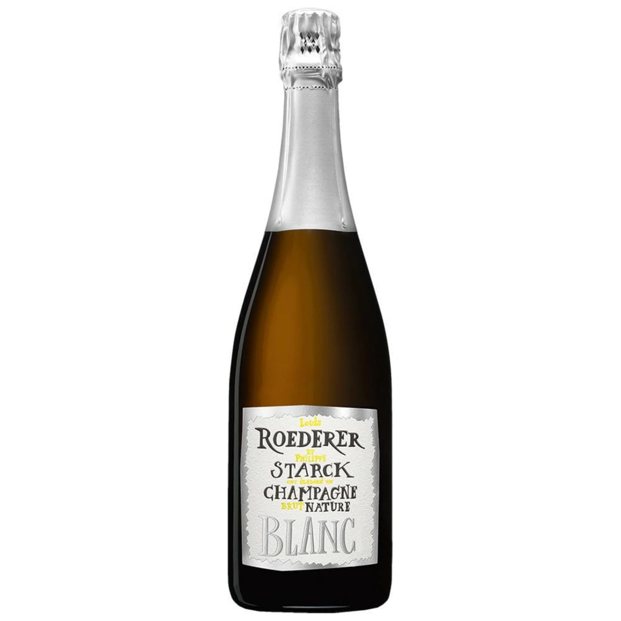 Louis Roederer et Philippe Starck Brut Nature Vintage 2012