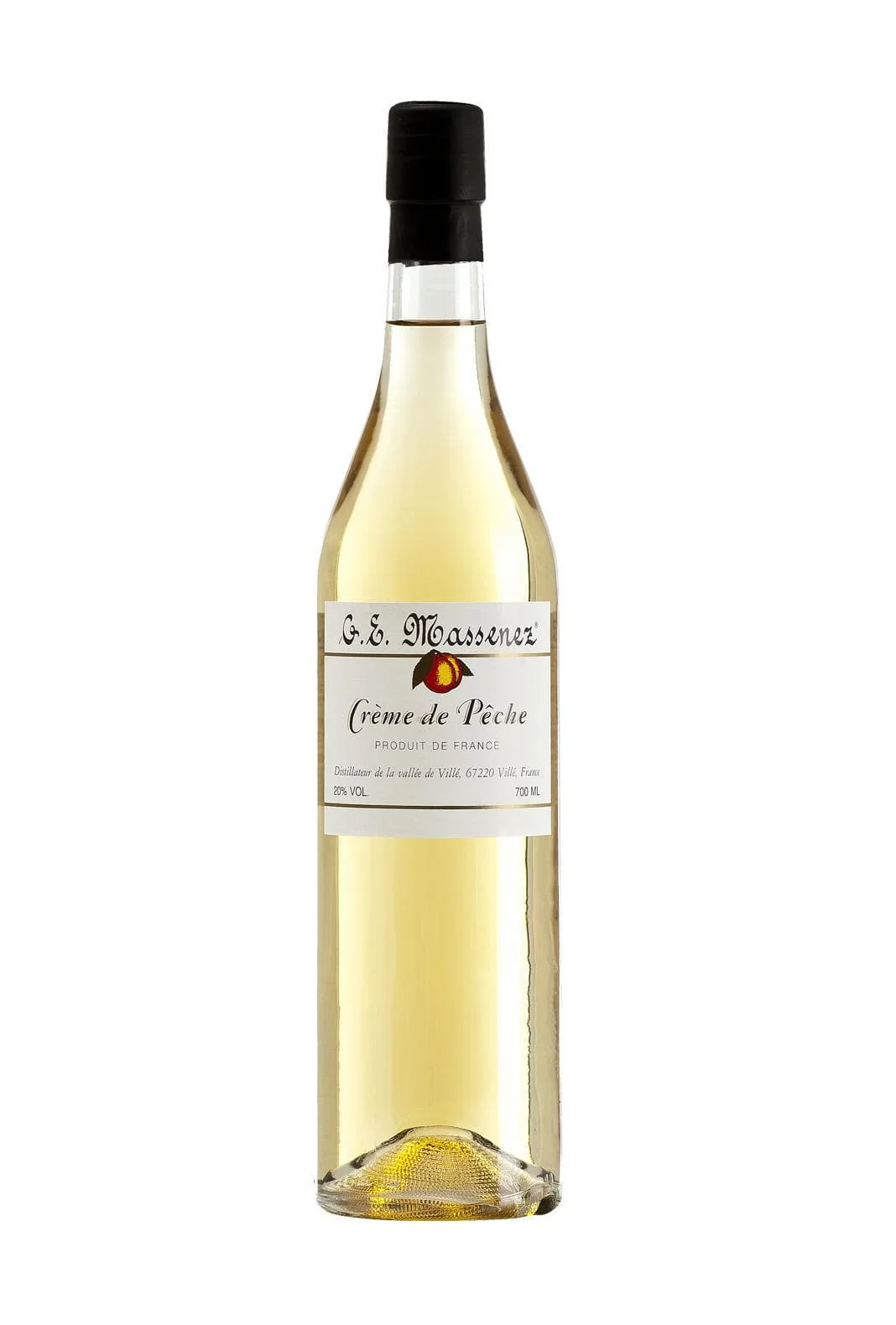 Massenez Liqueur Creme de Peche (Peach) 20% 700ml