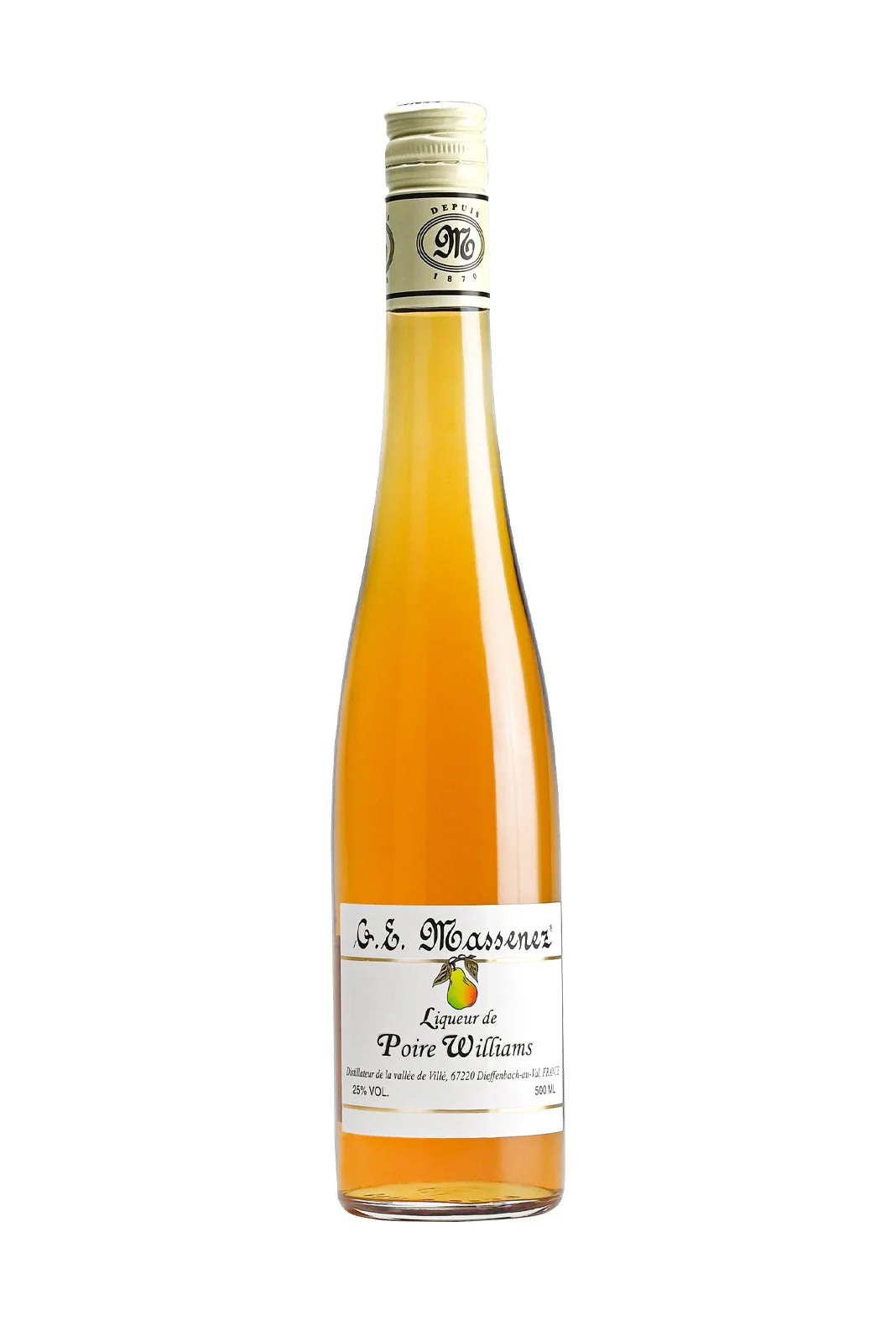 Massenez Poire William (William Pear ) Liqueur 25% 500ml