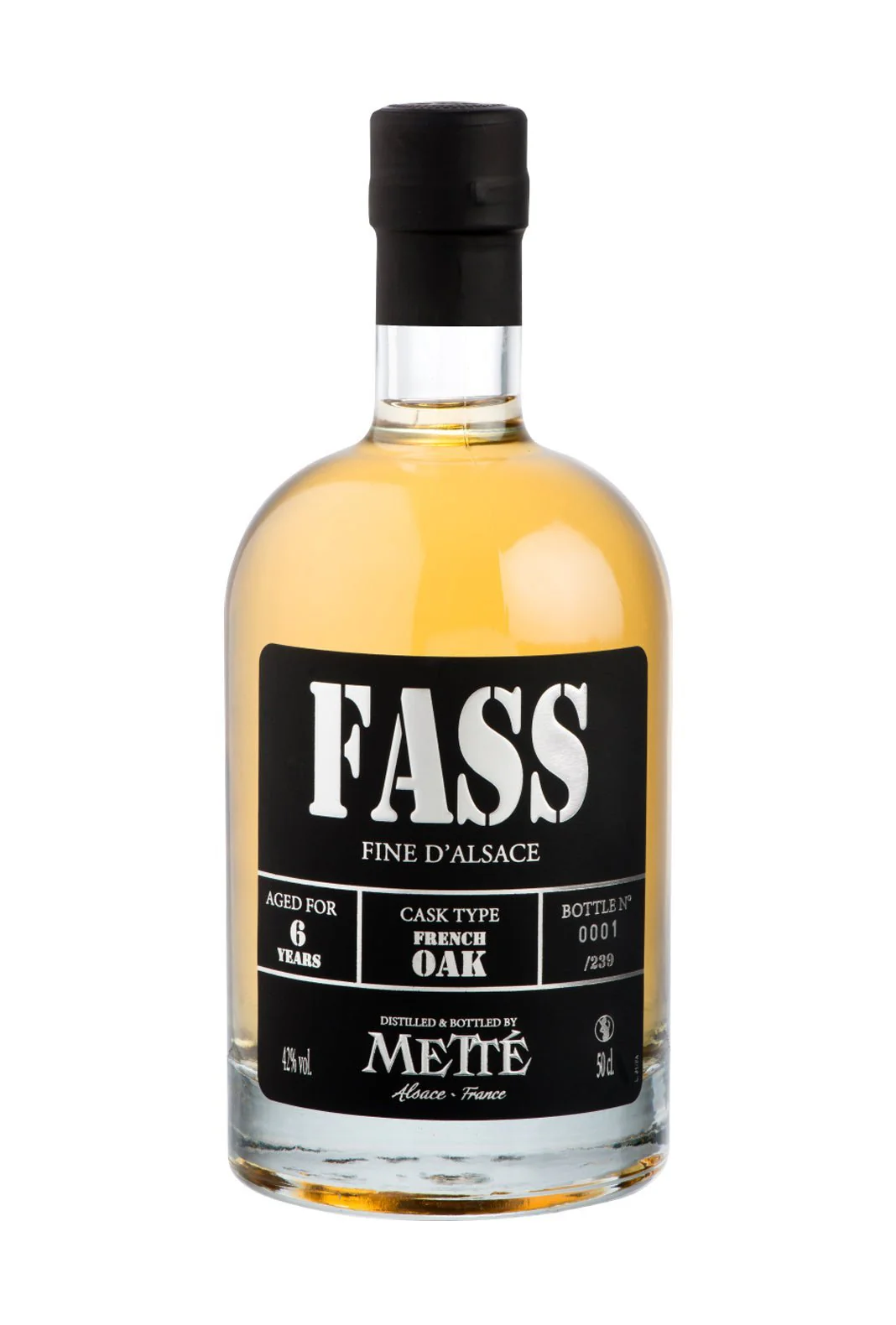 Mette Fine d'Alsace Brandy 42% 500ml