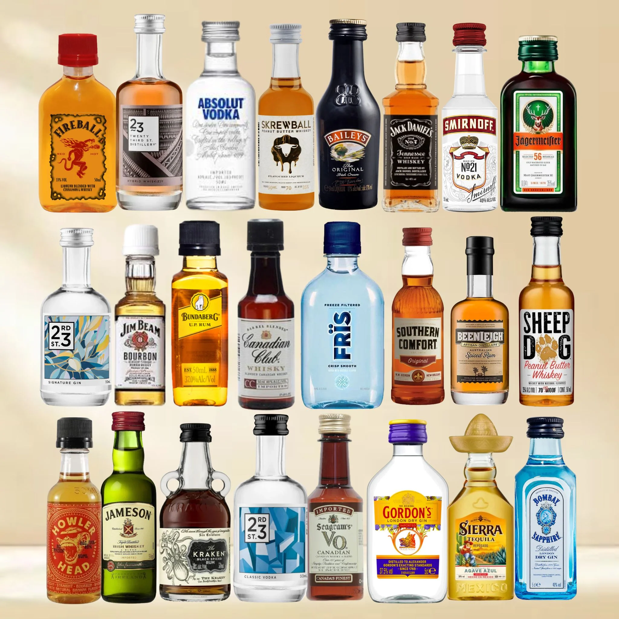 Mini Spirits Hamper 24PK