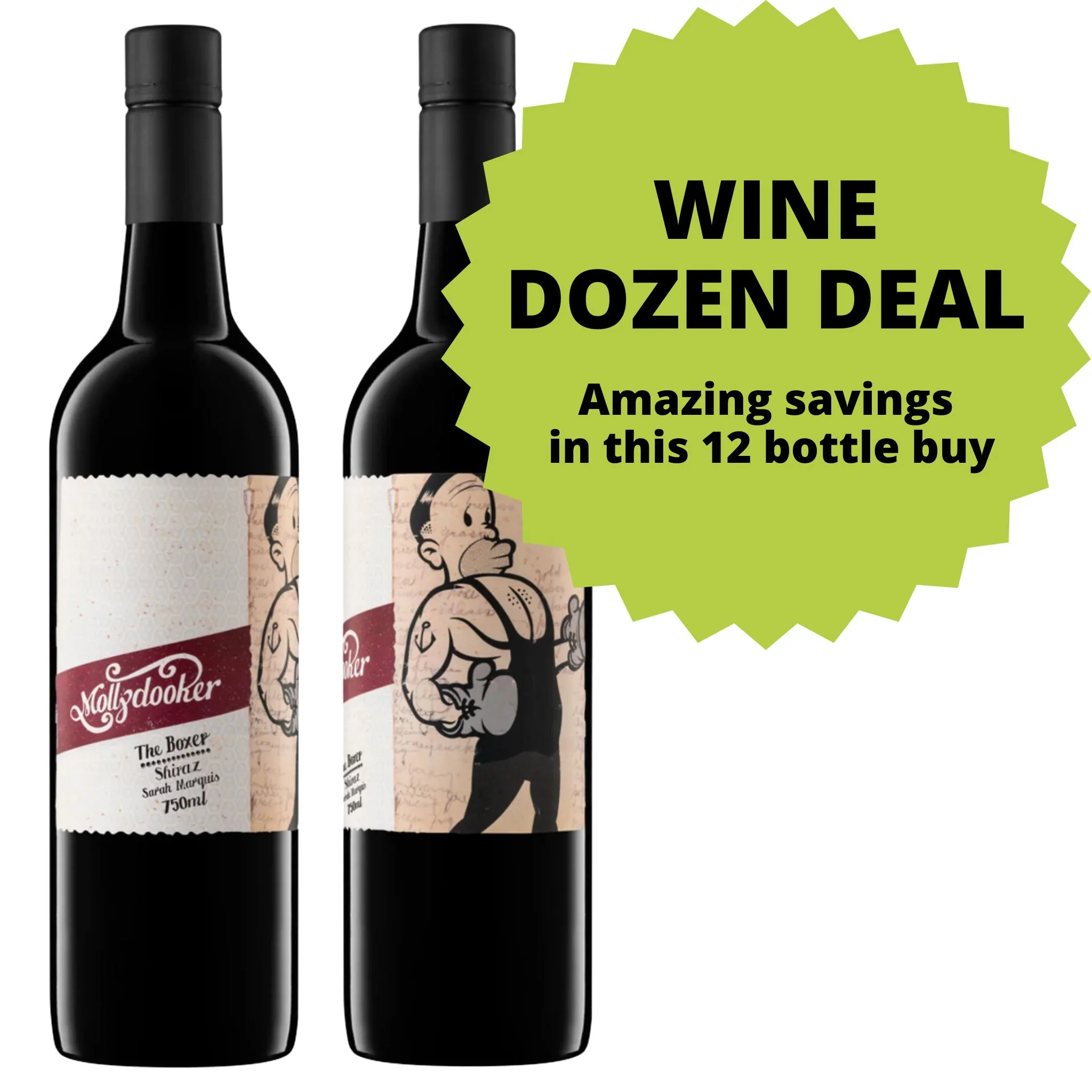 Mollydooker The Boxer Shiraz DOZEN DEAL