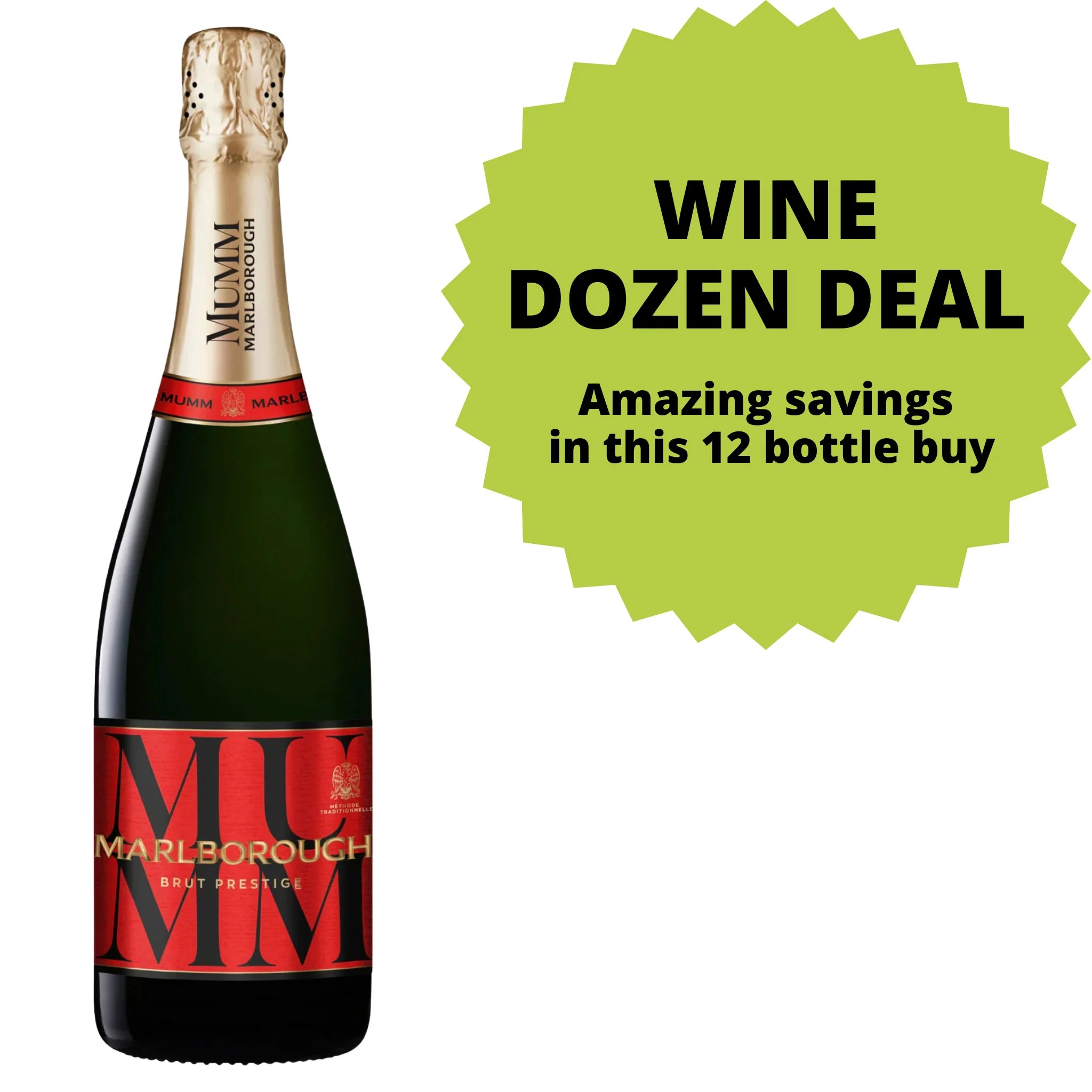 Mumm Marlborough Brut Prestige DOZEN DEAL