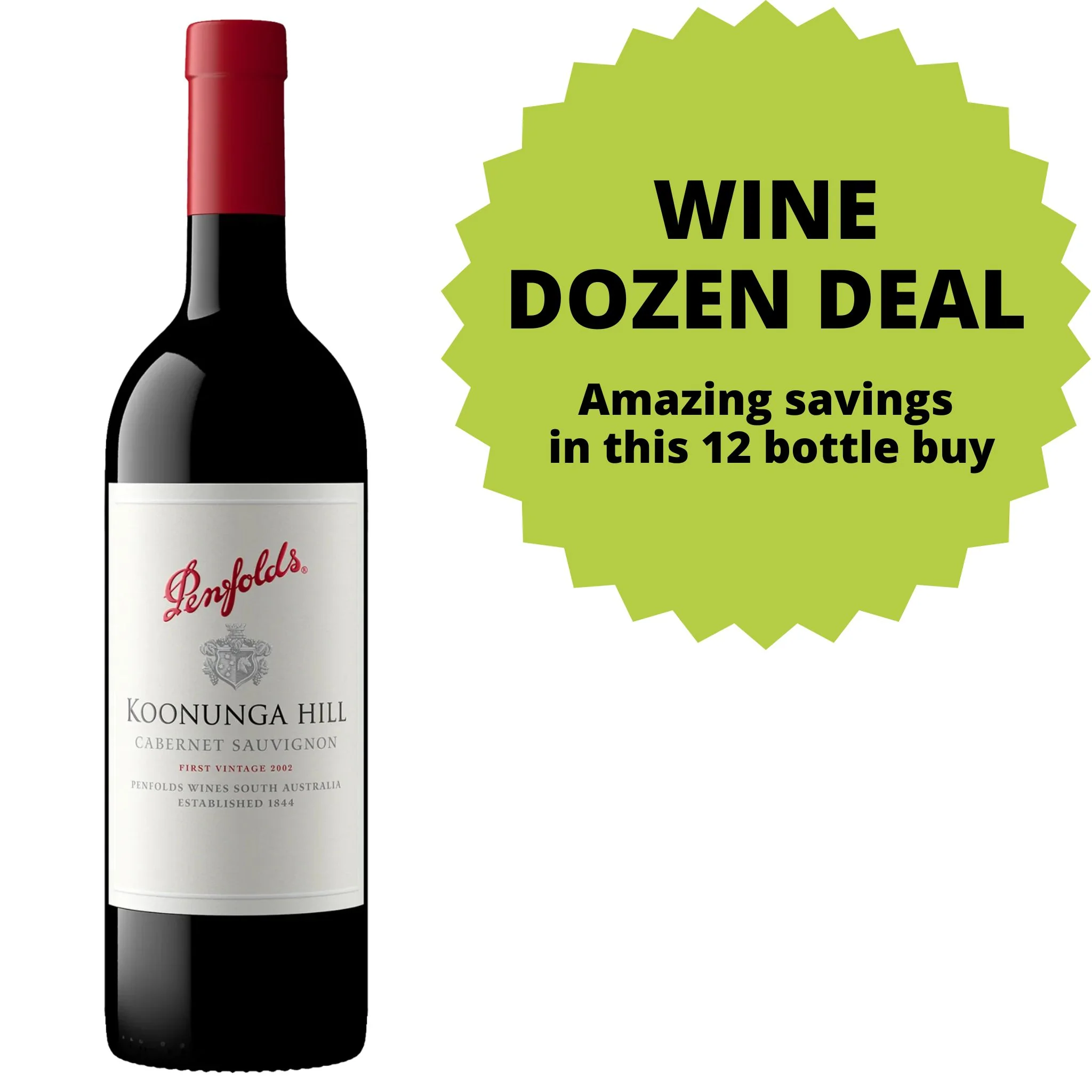 Penfolds Koonunga Hill Cabernet Sauvignon Dozen Deal