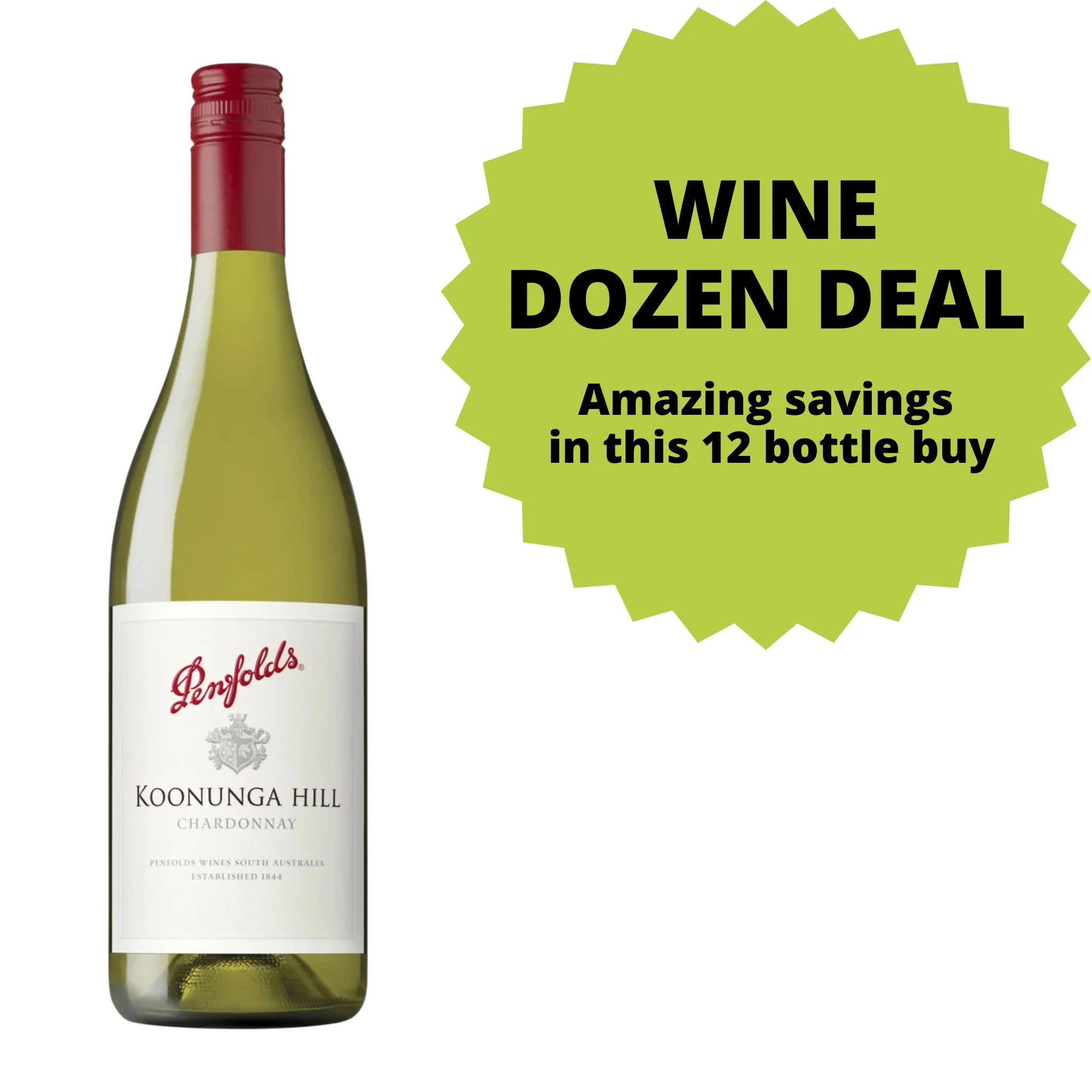 Penfolds Koonunga Hill Chardonnay DOZEN DEAL