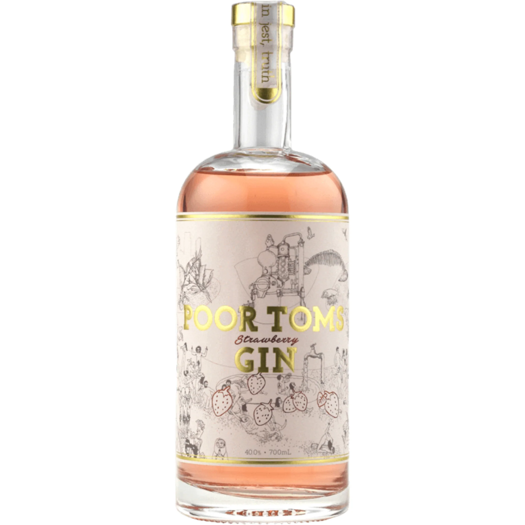 Poor Toms Strawberry Gin