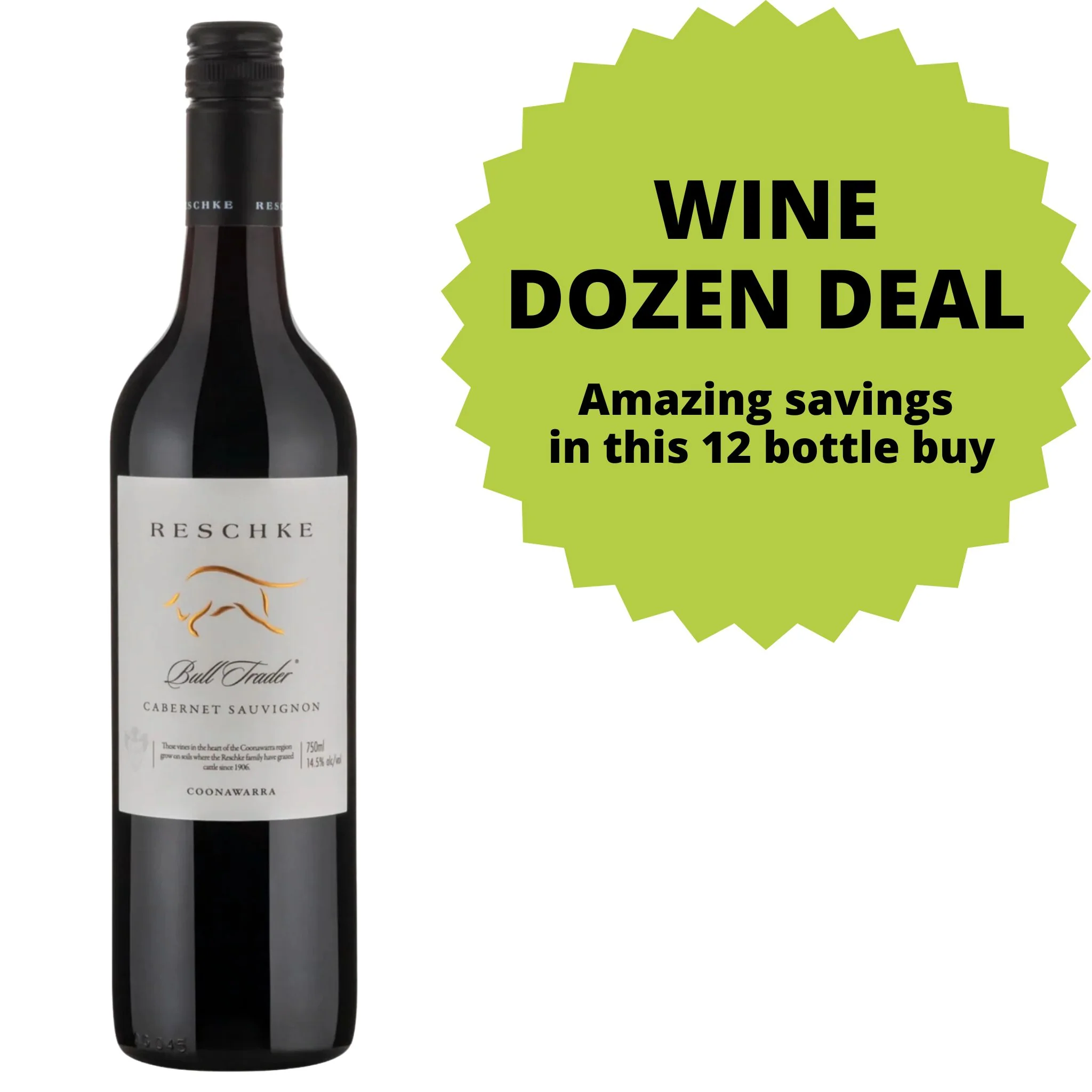 Reschke Bull Trader Cabernet Sauvignon DOZEN DEAL