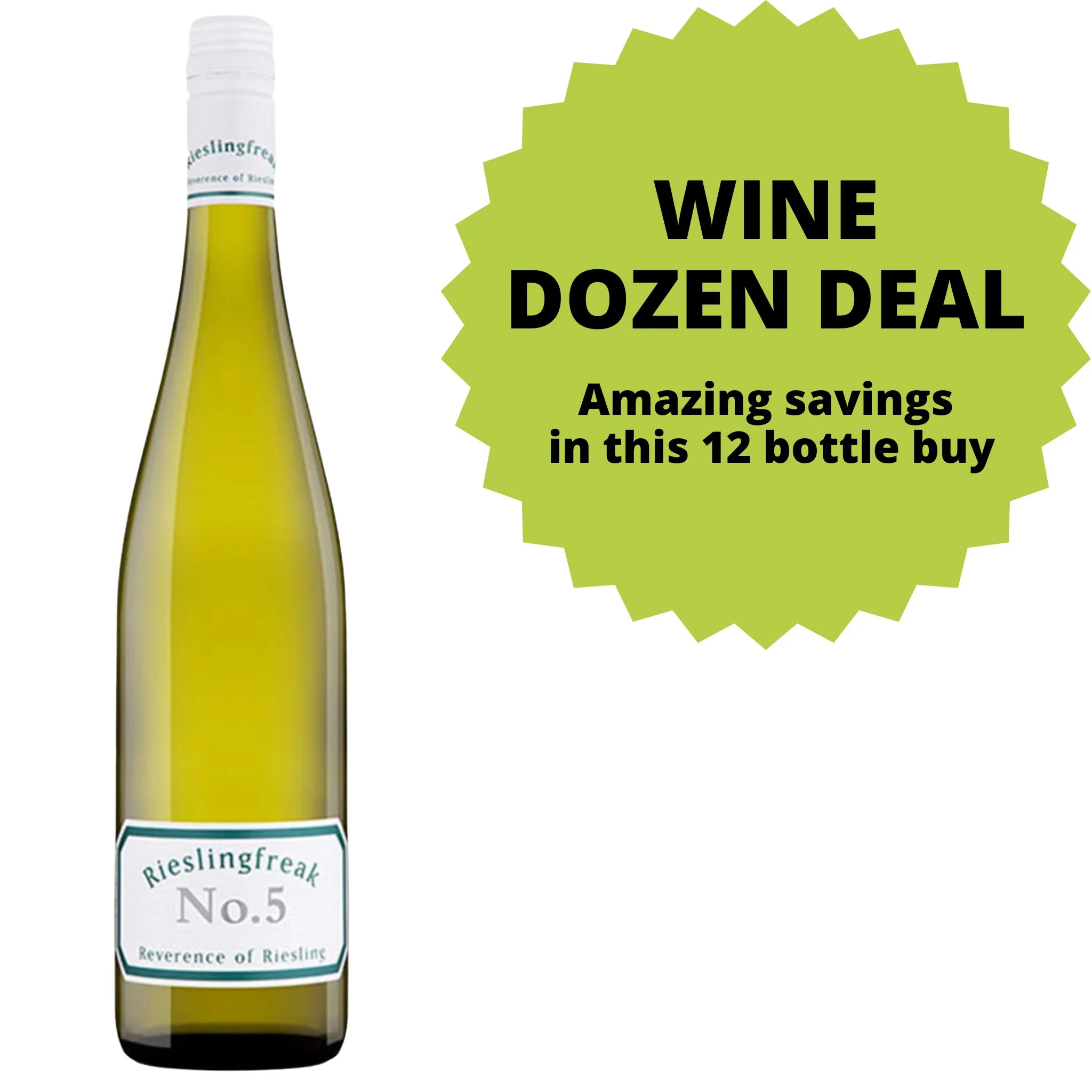 Rieslingfreak No. 5 Clare Valley Off Dry Riesling DOZEN DEAL