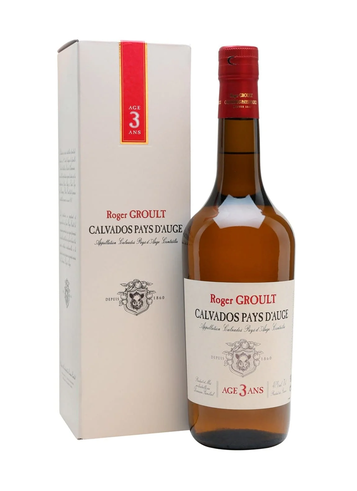 Roger Groult Calvados Pays D'Auge 3 years 40% 700ml