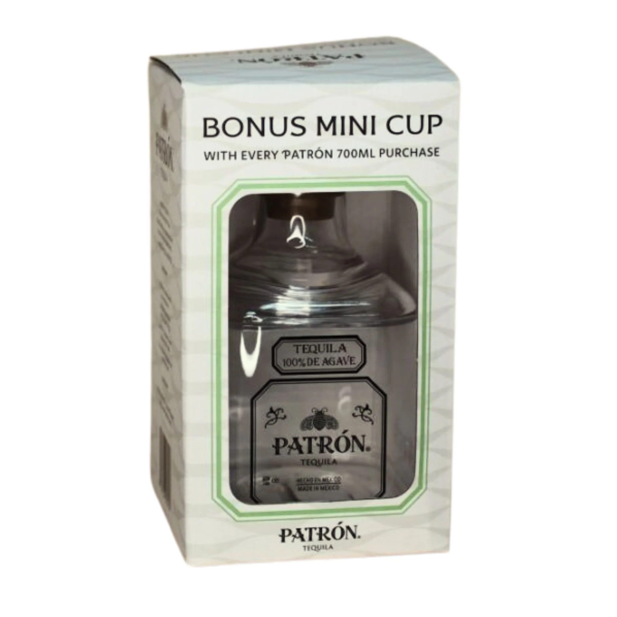 Sense of Taste Patron Glass