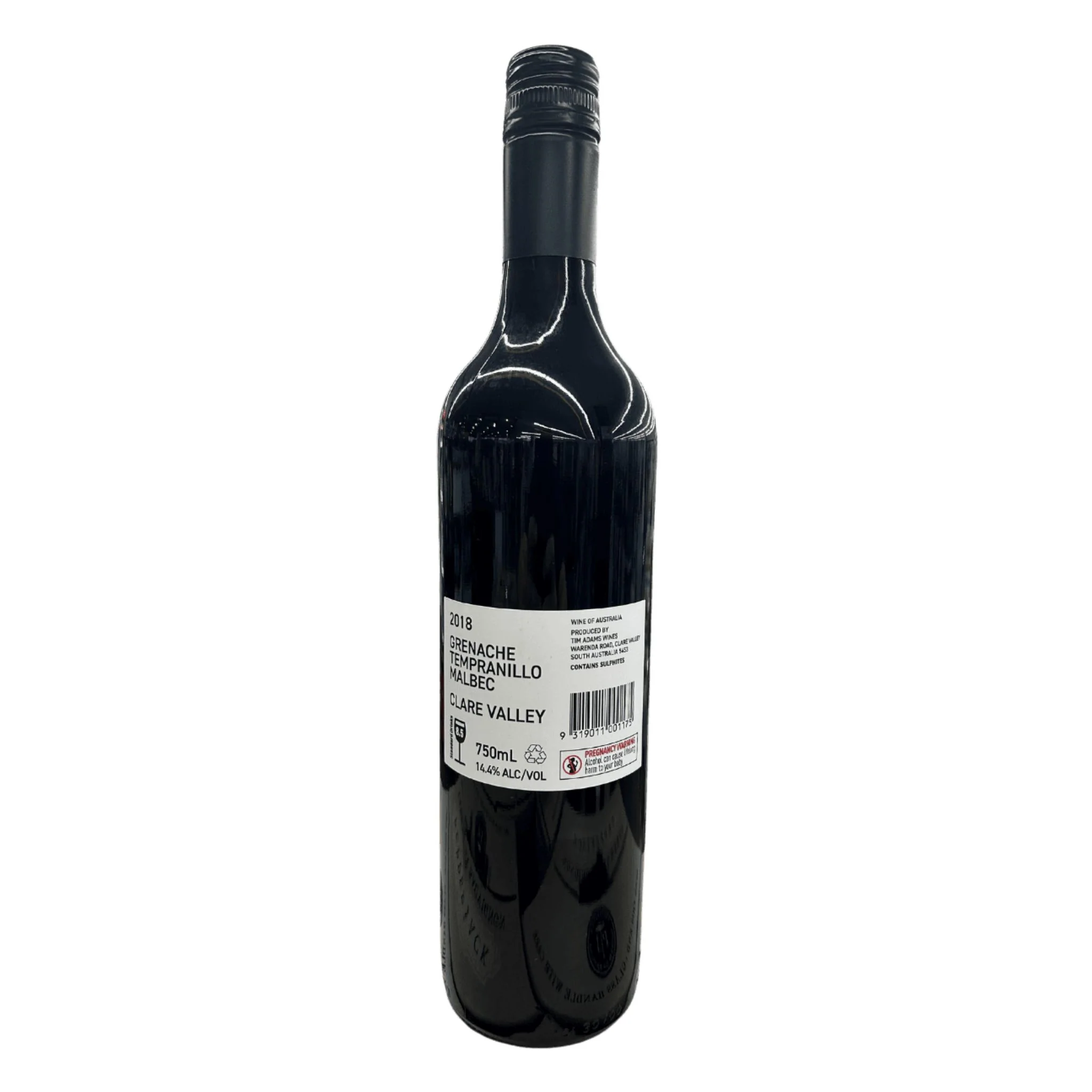 Tim Adams Cleanskin Grenache Tempranillo Malbec