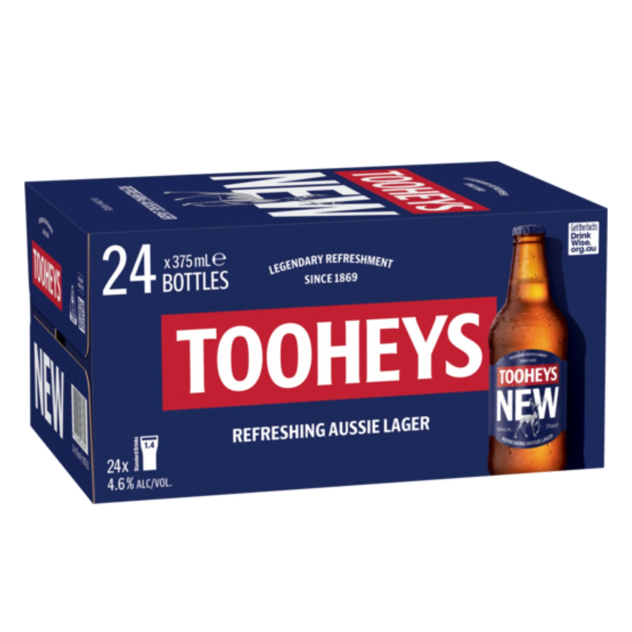 Tooheys New Bottles 24pk