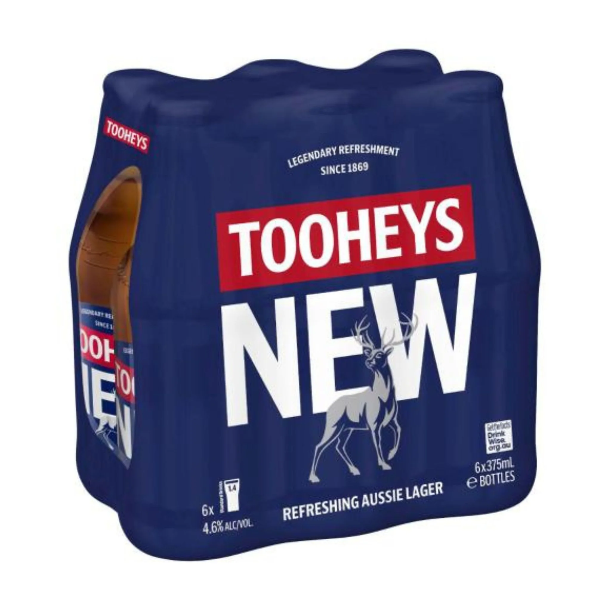 Tooheys New Bottles 6pk