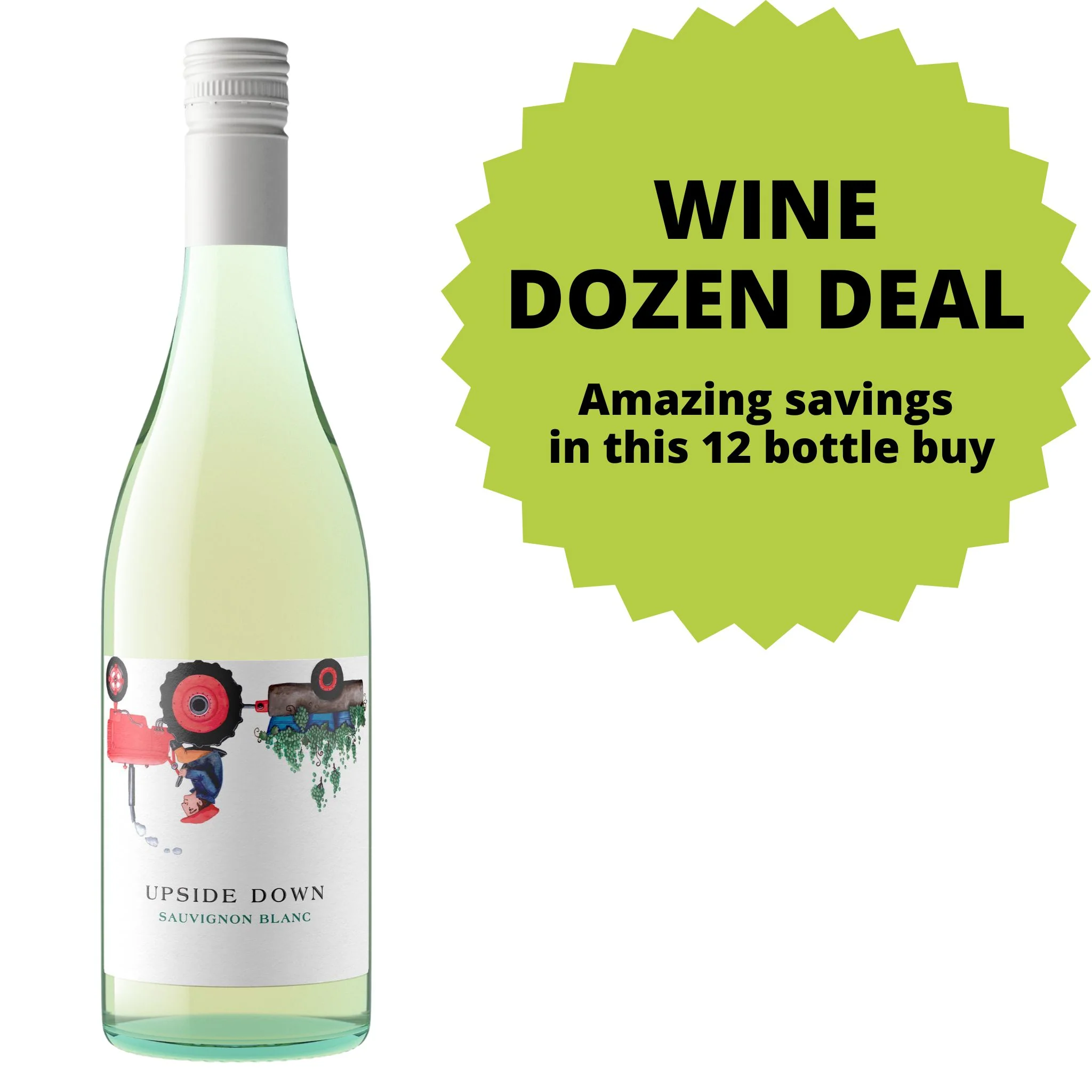 Upside Down Sauvignon Blanc DOZEN DEAL