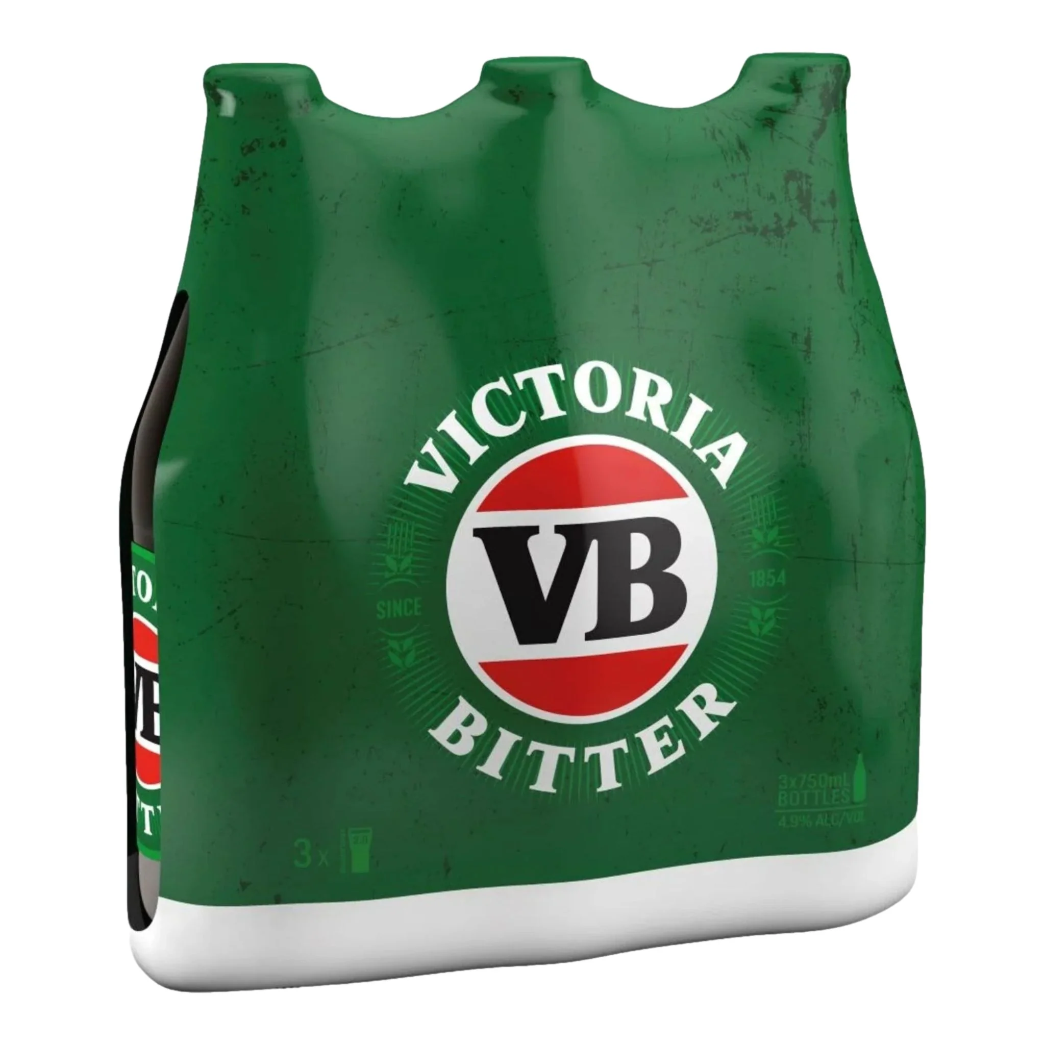 Victoria Bitter Bottle 750ml 3pk