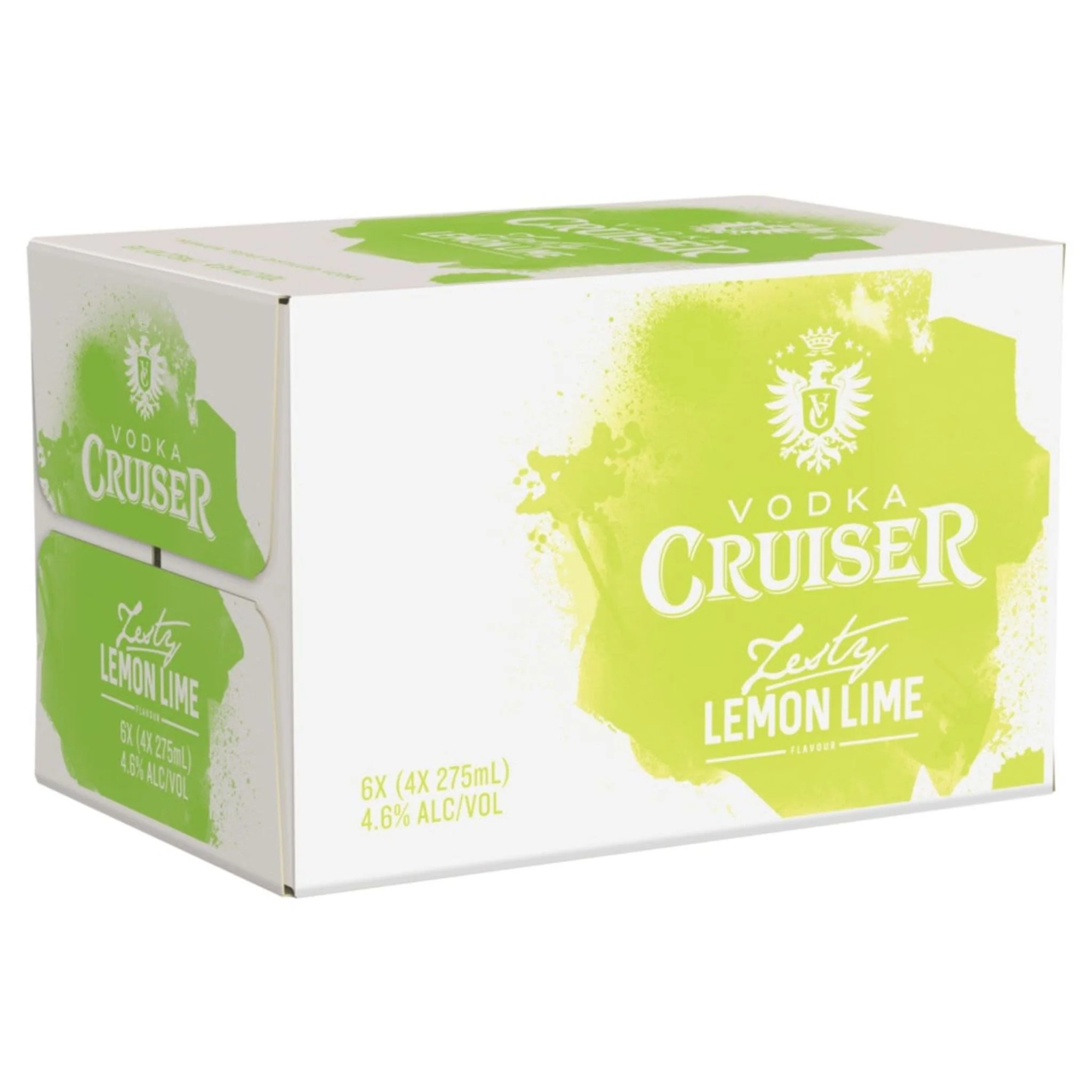 Vodka Cruiser Zesty Lemon Lime 24pk