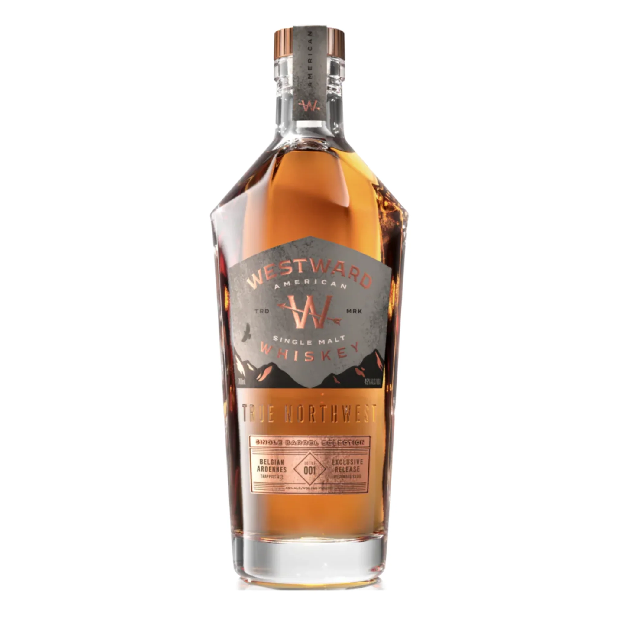 Westward Belgian Ardennes Single Malt American Whiskey
